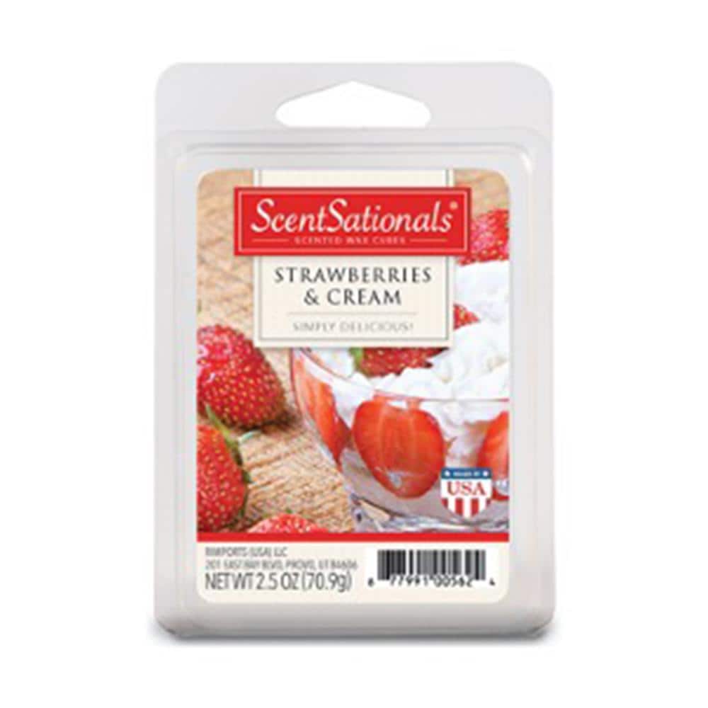 Strawberry Crunch Scented Wax Melts, ScentSationals, 2.5 oz (1