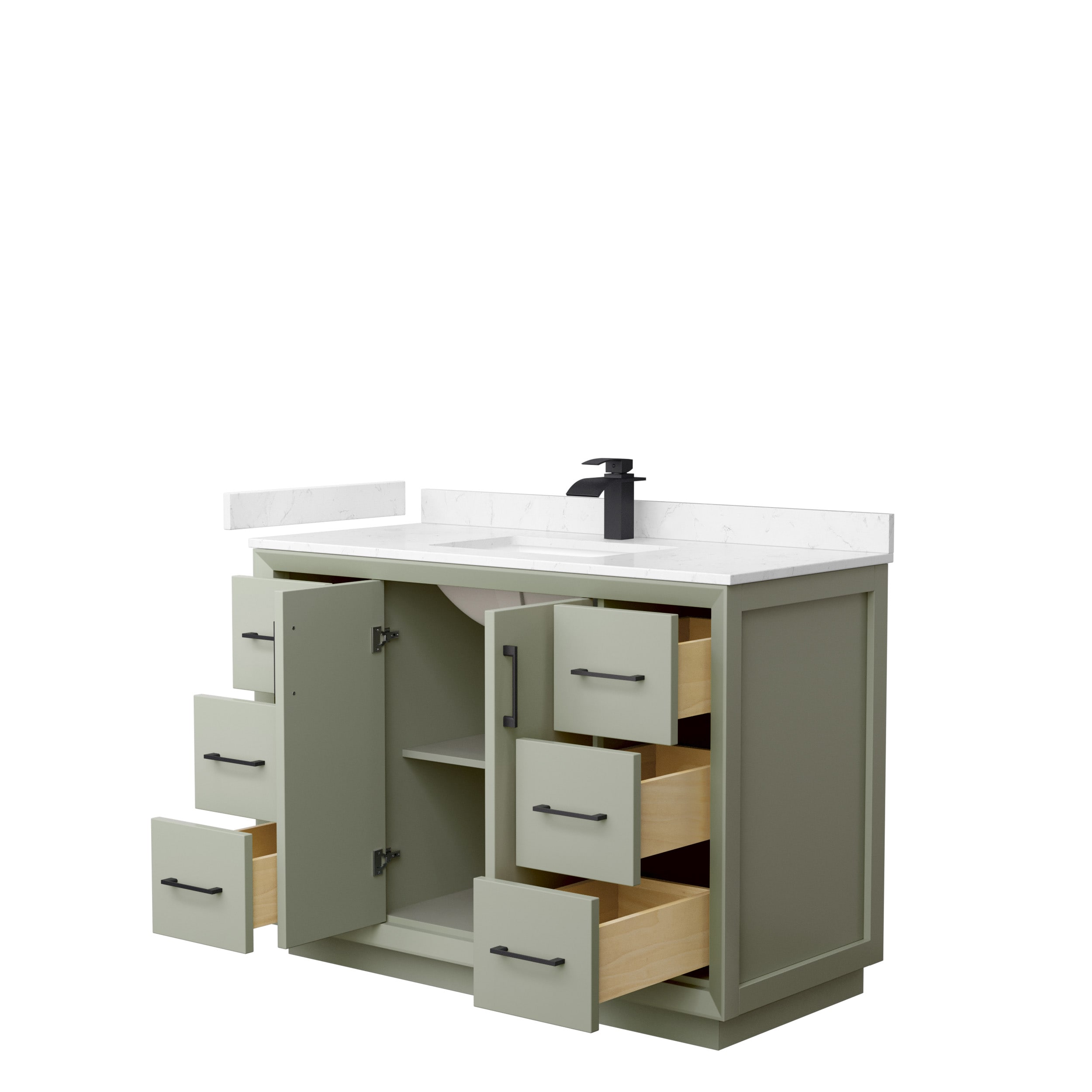 Wyndham Collection WCF414148SLBC2UNSMXX Bath-Vanity-Combo - View #2