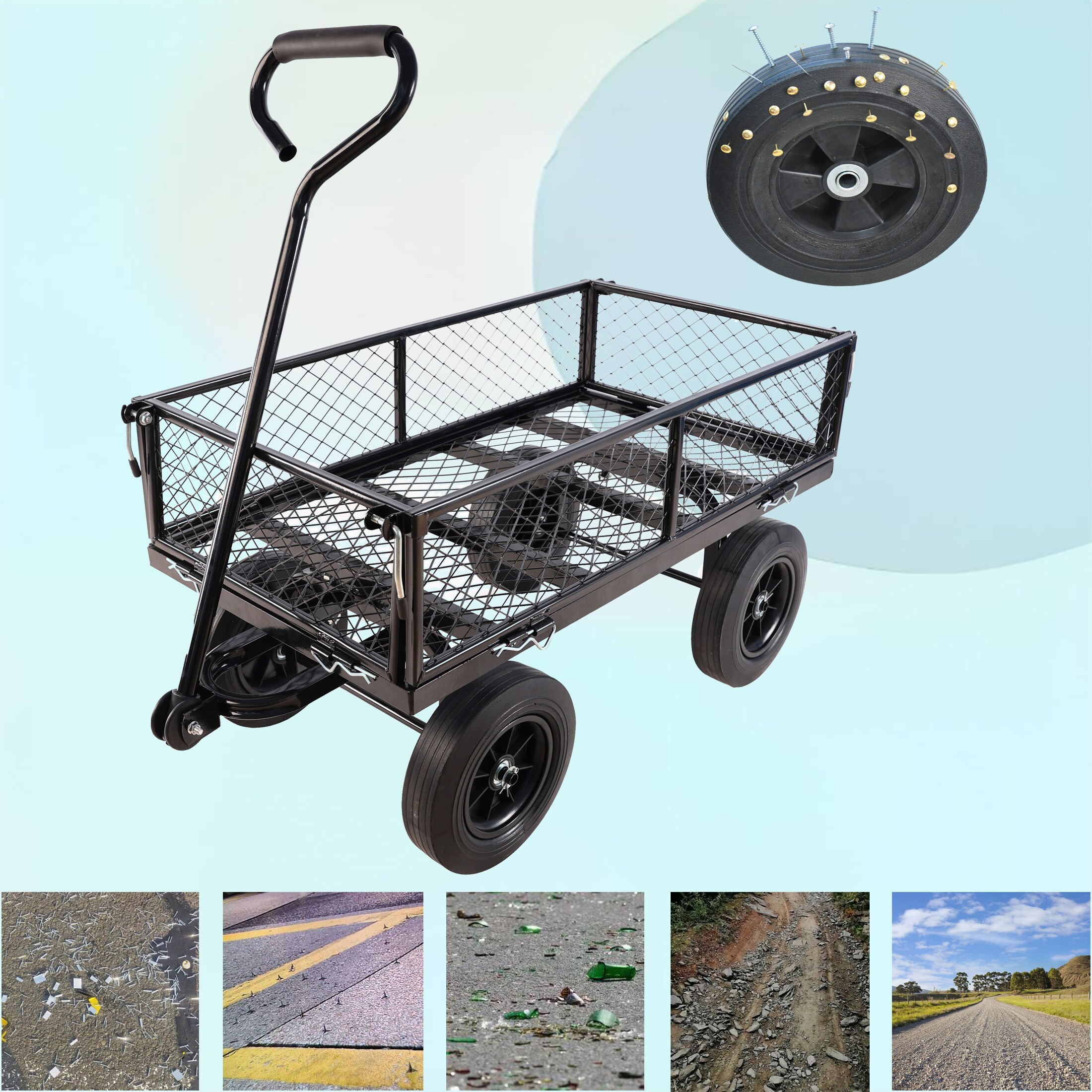 AHIOU HOME ZAZHG-P162450C Yard-Carts - View #11