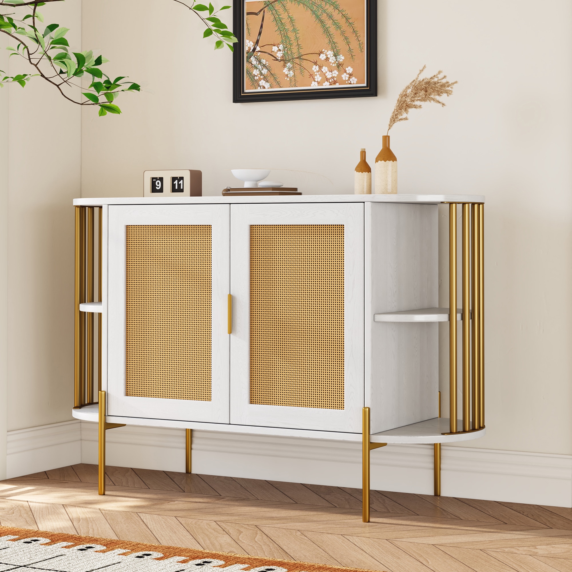SINOFURN SYA330180WT Dining-Kitchen-Storarge - View #6