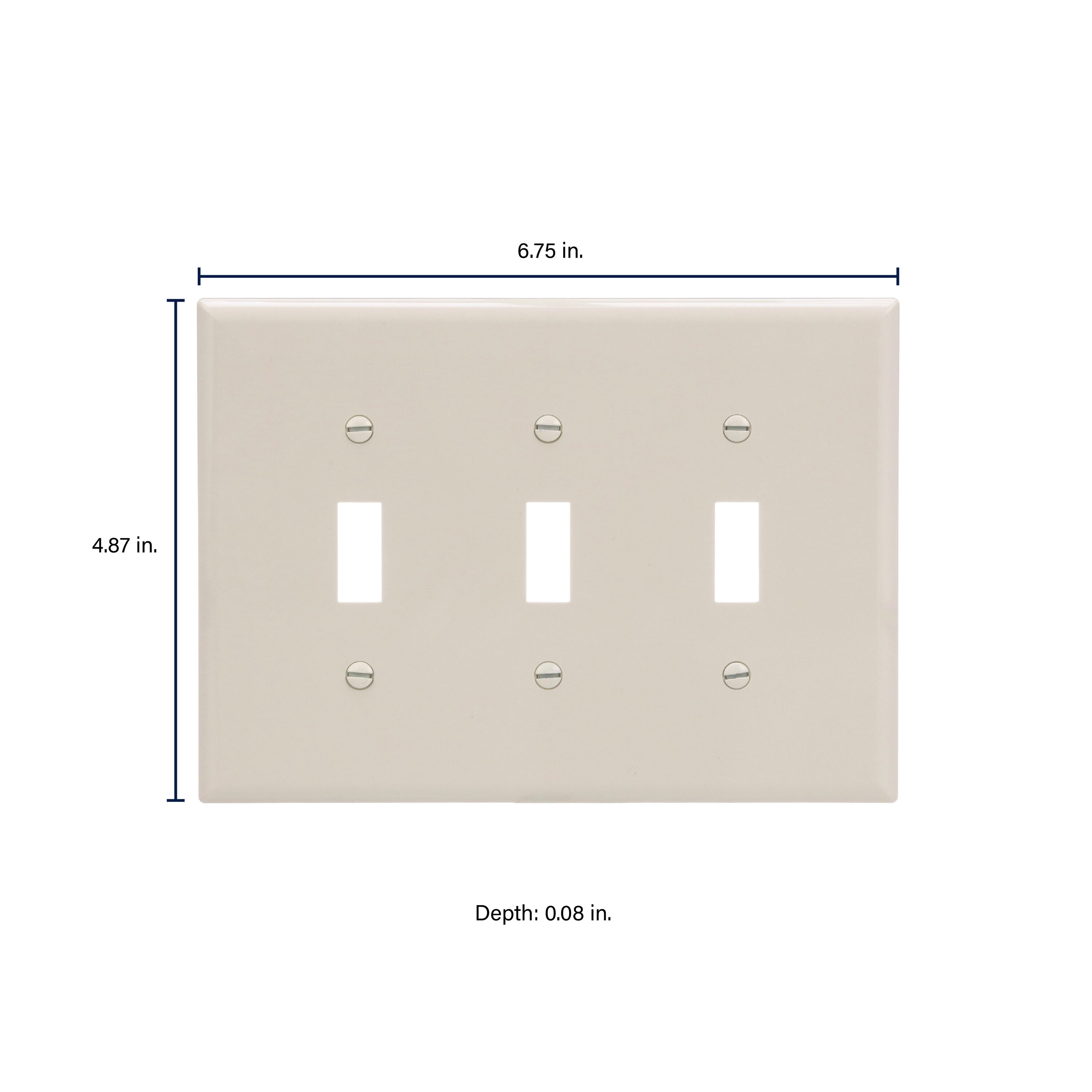 Eaton PJ3LA-F-LW Electrical-Wall-Plates - View #2