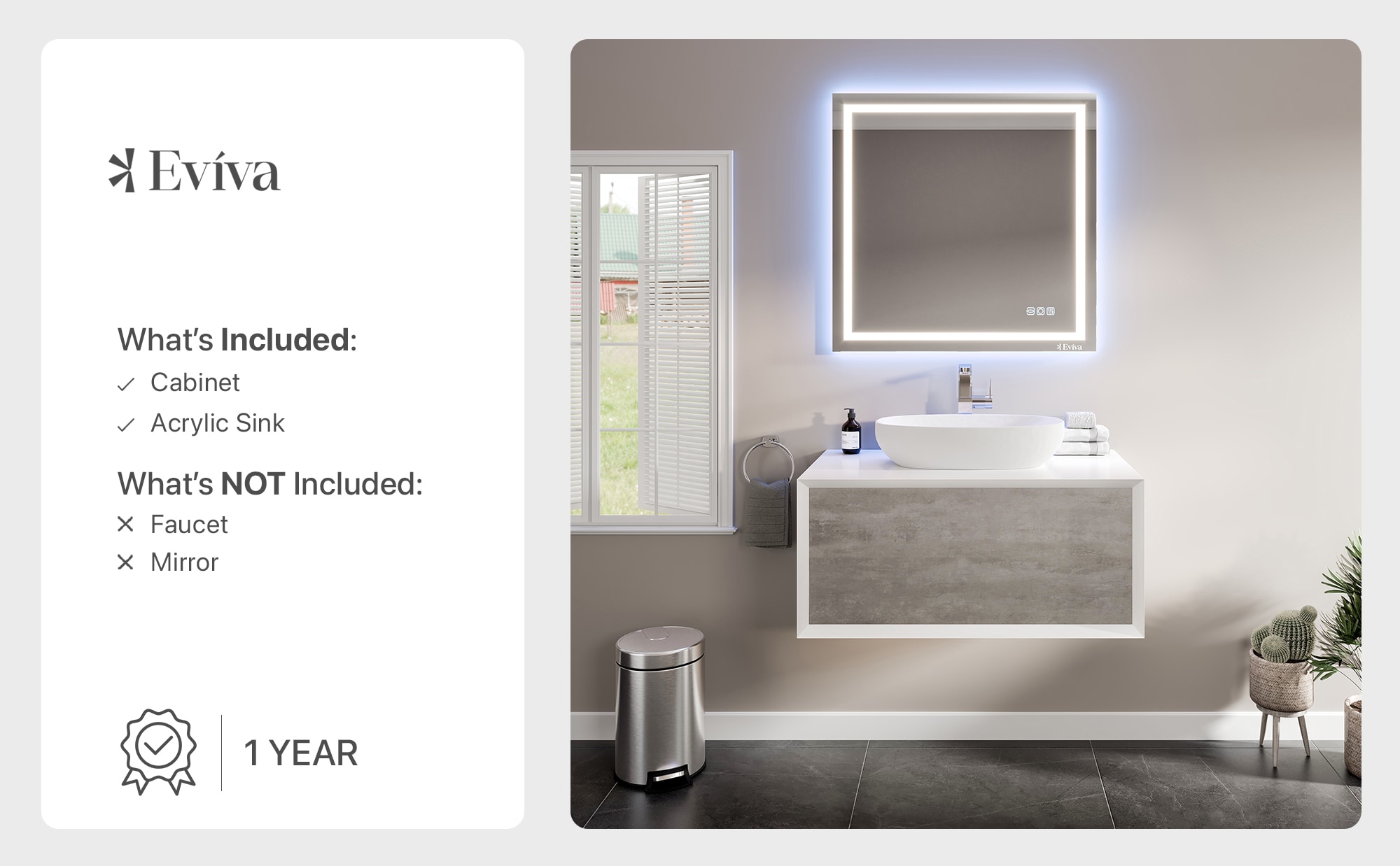 Eviva EVVN555-36GRN Bath-Vanity-Combo - View #9