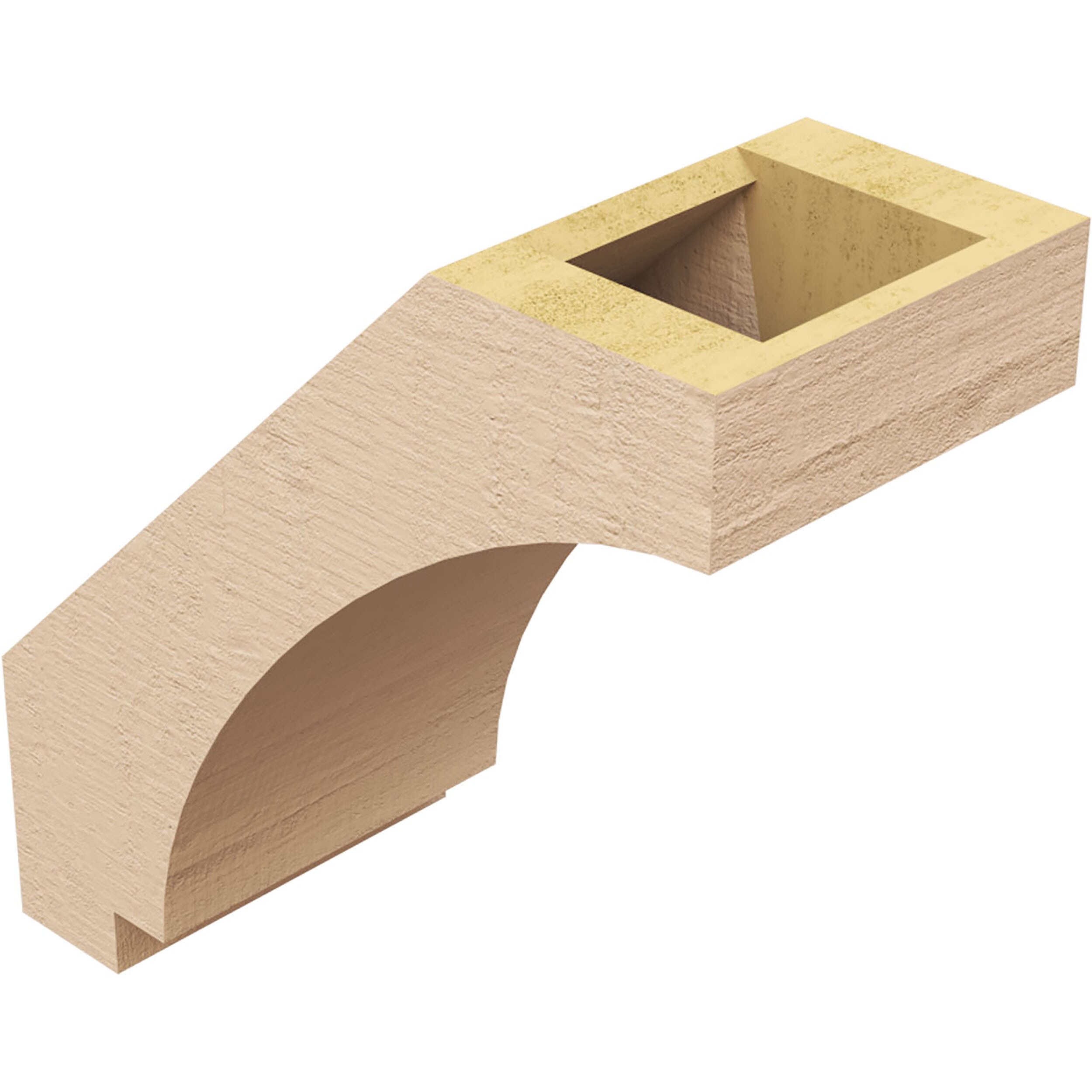 Ekena Millwork BRCUR05X10X10IMPRCPR braces - View #12