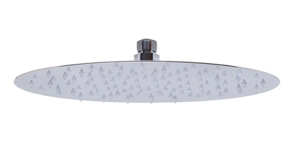 ALFI RAIN128-PSS Polished Stainless Steel 12-in Round Fixed Rain Shower Head 1.8-GPM (6.8-LPM)
