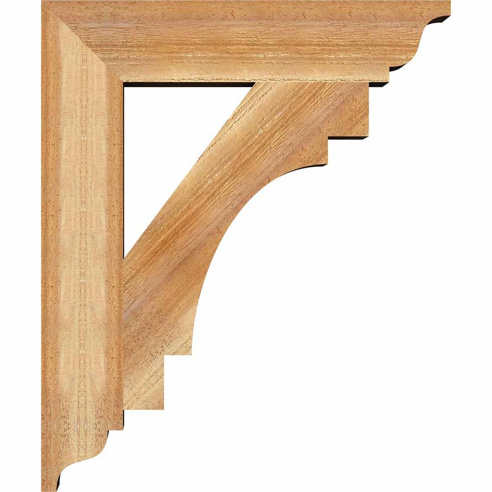 Ekena Millwork BKT04X20X24MRC01RWR Exterior-Brackets-Braces - View #3