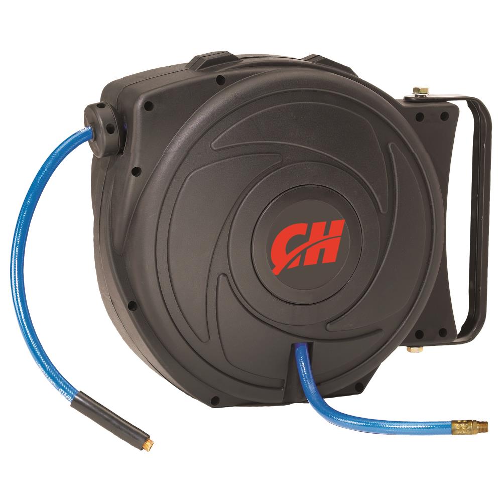 1/2 in. x 50 ft. Double Arm Auto Retracting Air Hose Reel