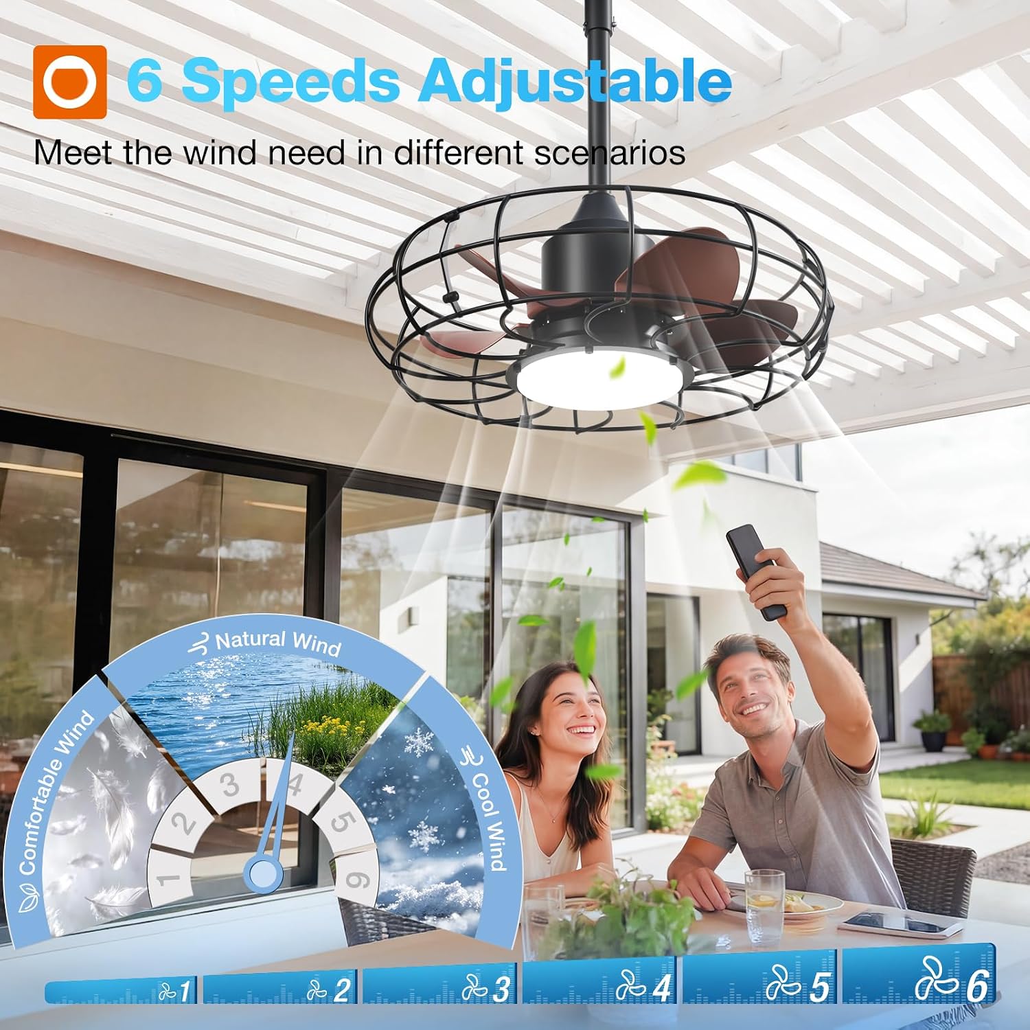 Amico CF-20IN-OUTDOOR-A Ceiling-Fans - View #3