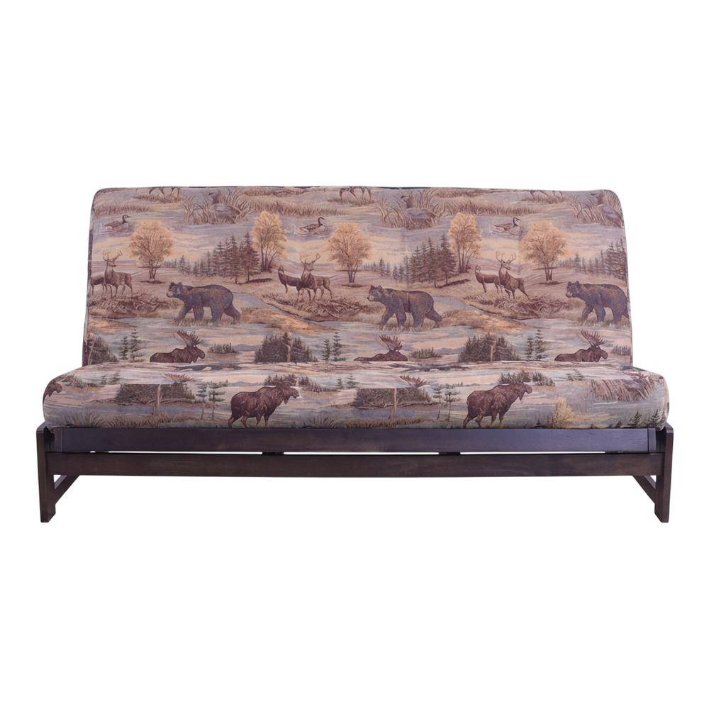 Kodiak Furniture Aspen Frame/Reclaim Mocha Finish/Canadian Mattress