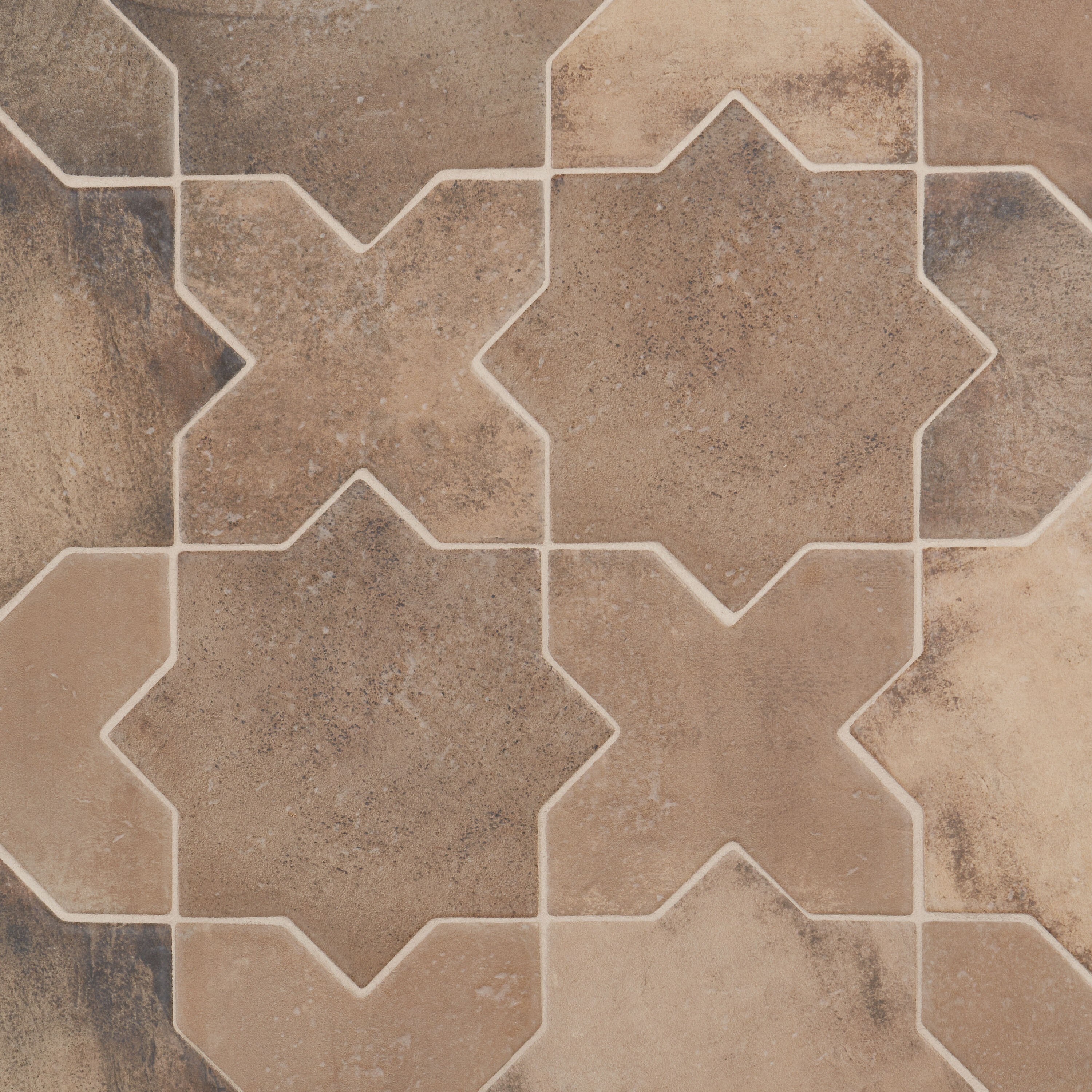 Artmore Tile EXT3RD108530 Noto Star-Crossed Taupe 6-in x 6-in Matte Porcelain Floor and Wall Tile (8.26-sq. ft/ Carton)