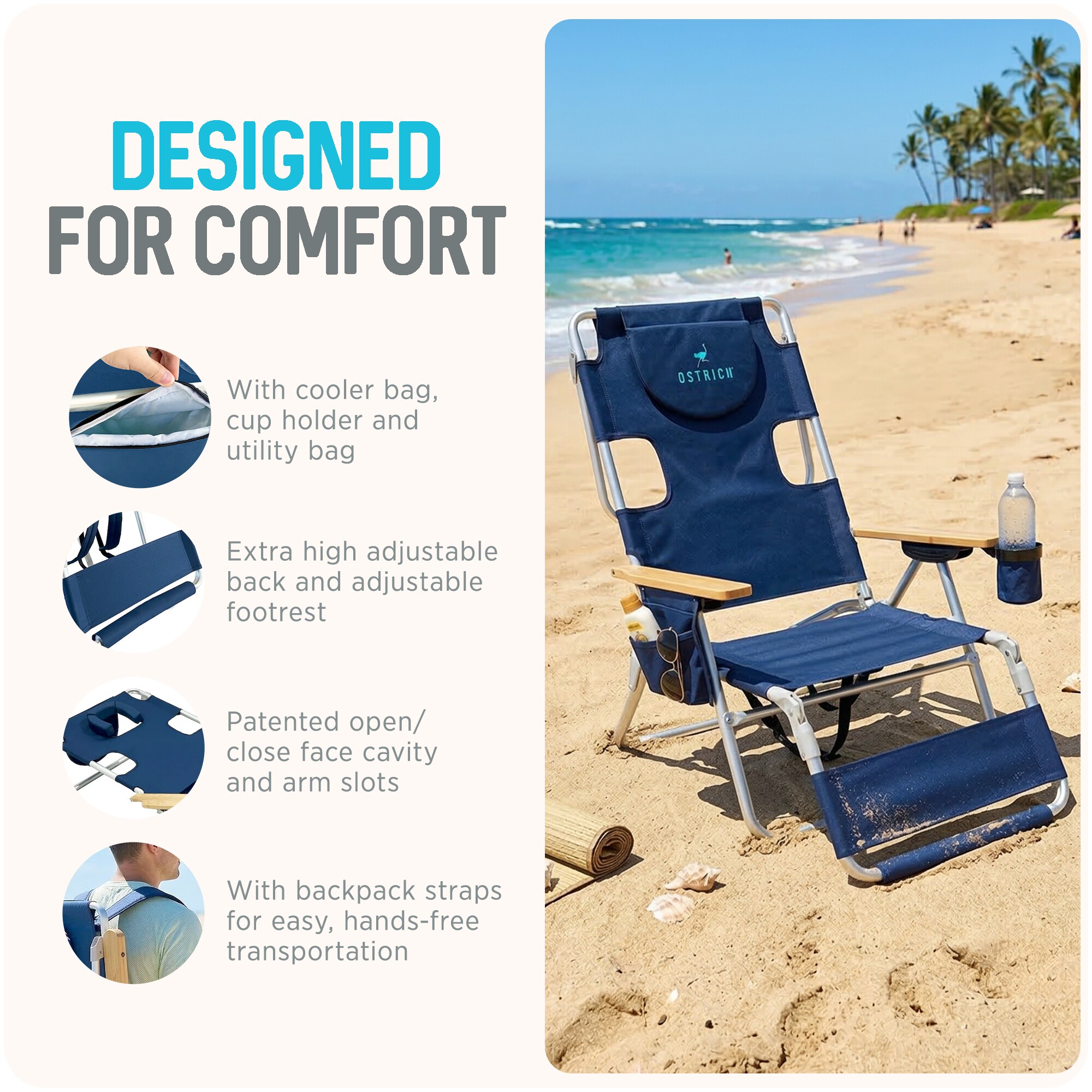 Ostrich 410871 Beach-Camping-Chairs - View #3