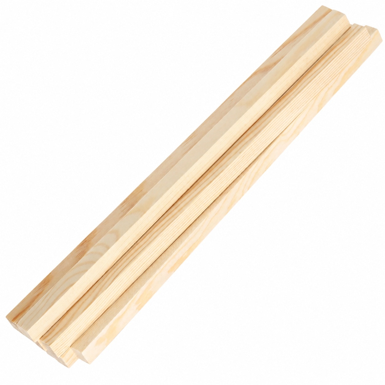 Aoibox 50 Pack 1 2 x 12 in Unfinished Square Pine Wood Dowel Rods for ...