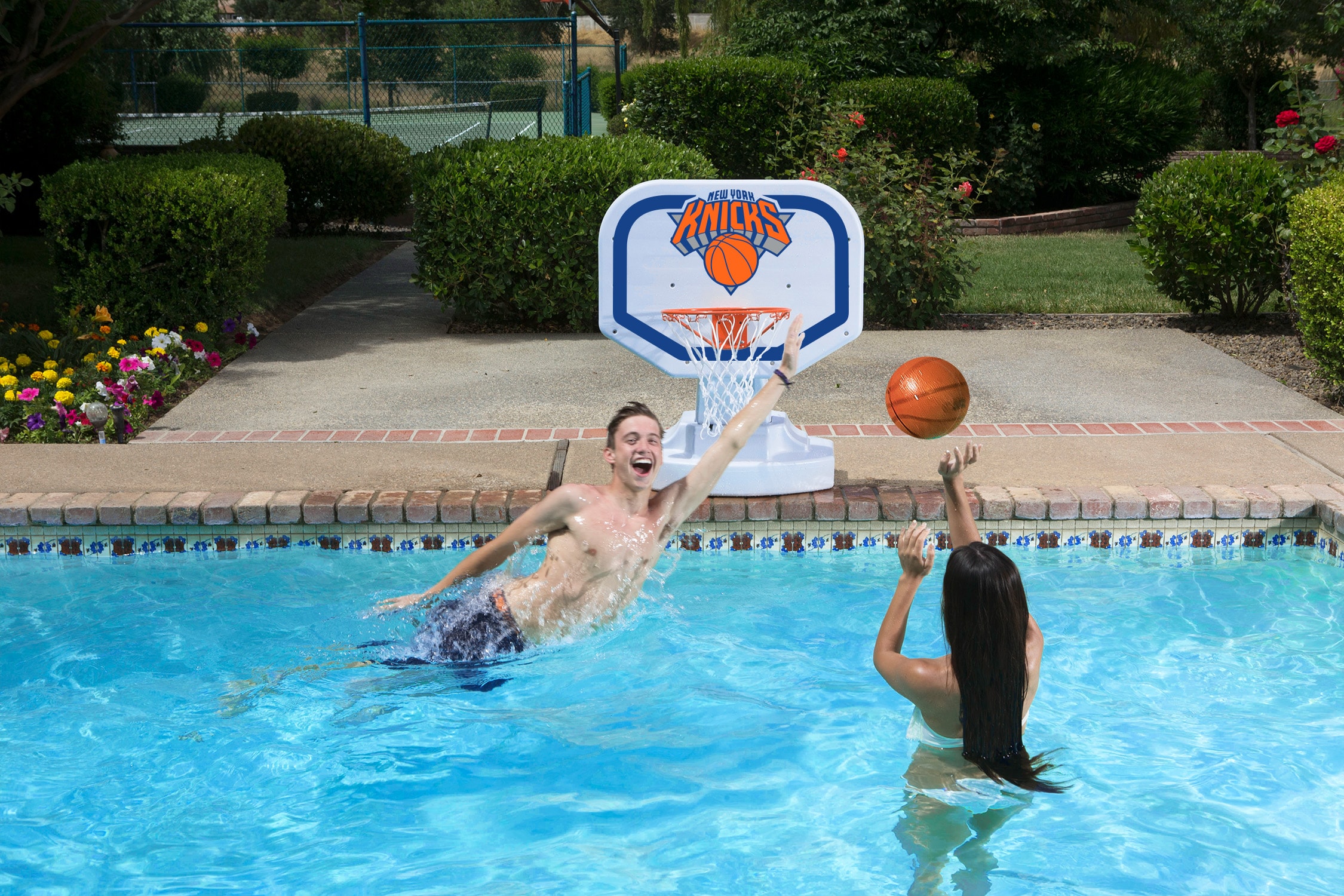 Poolmaster 72920 MULTI Swimming pool basketball set