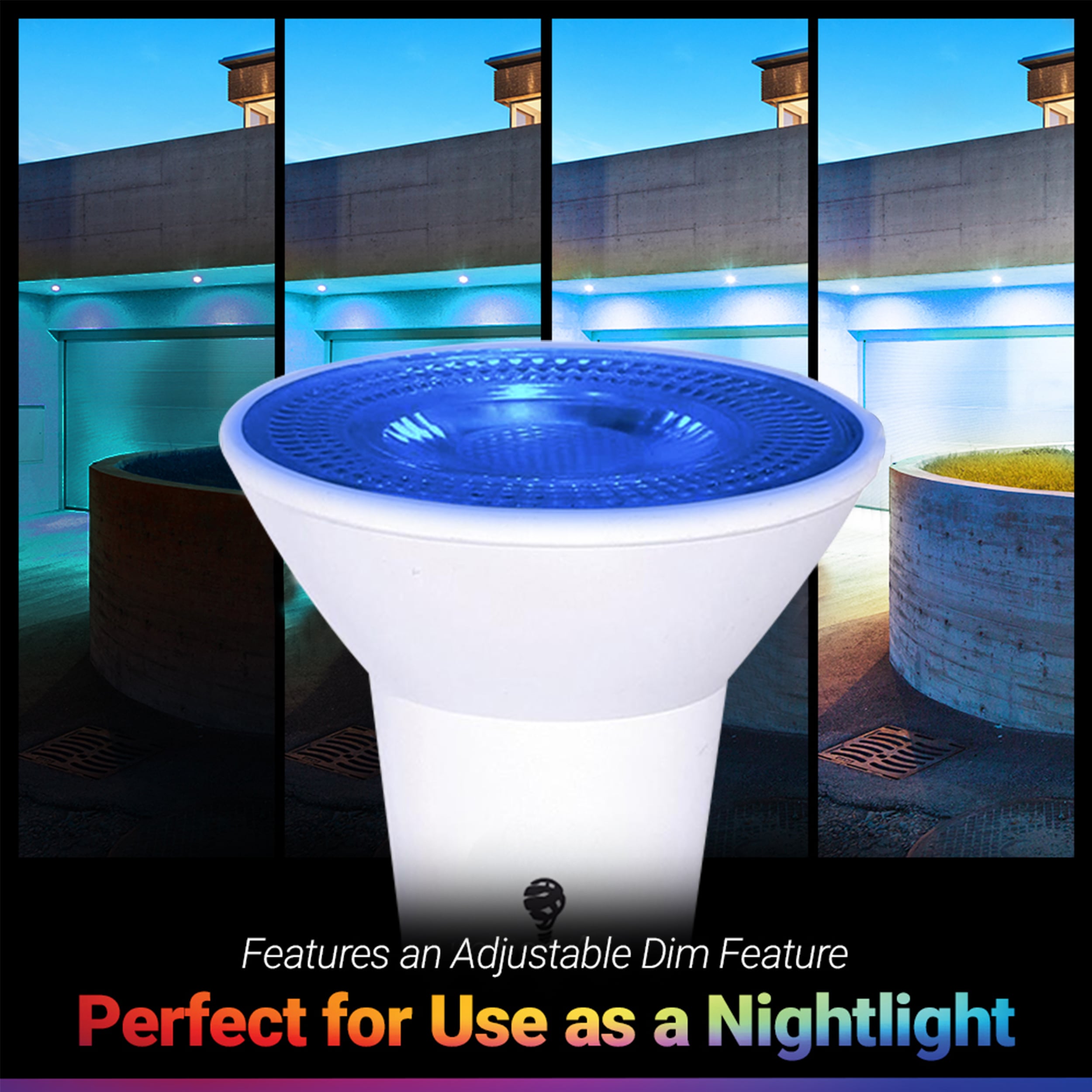 Bluex Bulbs BLUE-PAR20-8W Dec-Led-Light-Bulbs - View #2
