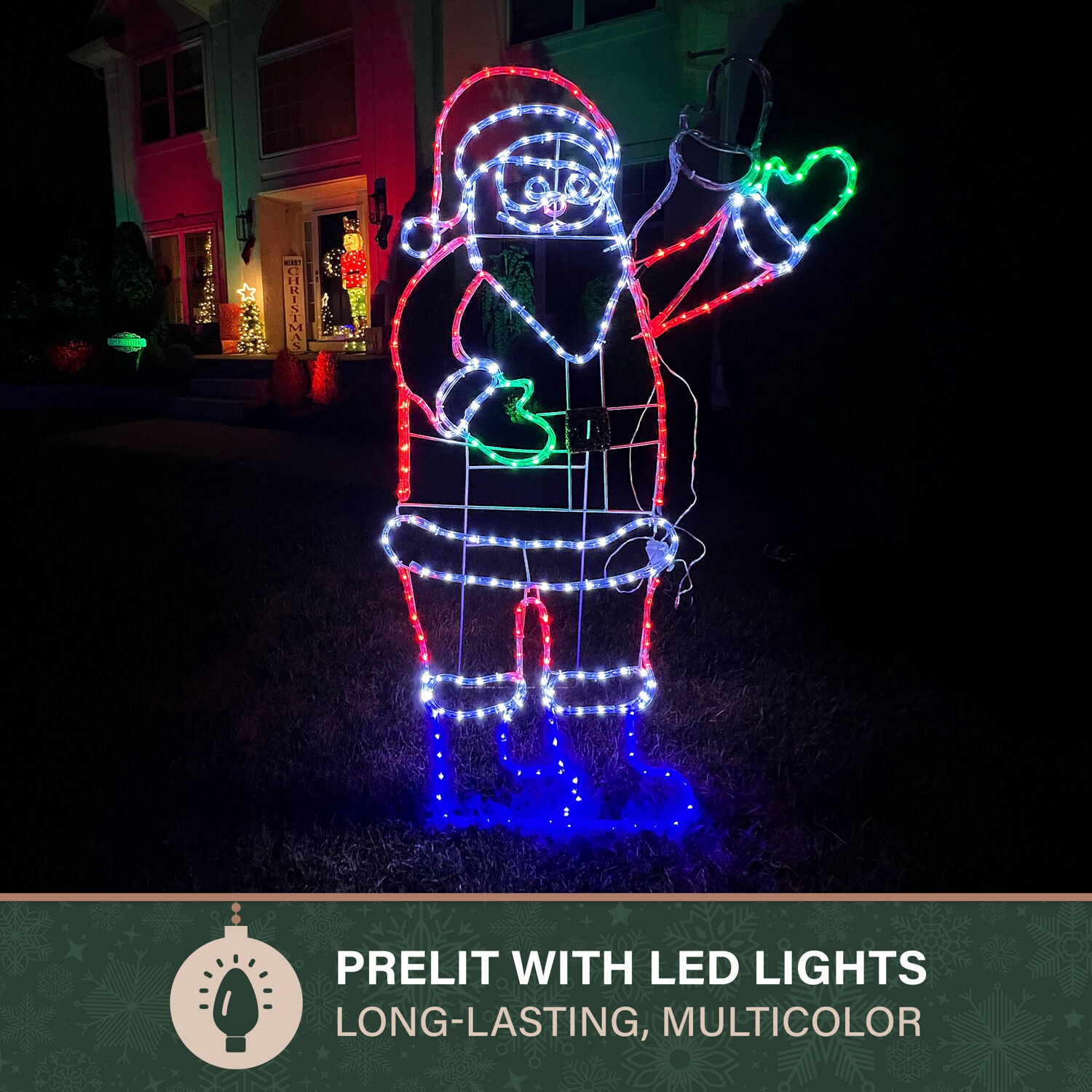 Fraser Hill Farm FFCHLED060-SC2-MLT Outdoor-Christmas-Decor - View #3