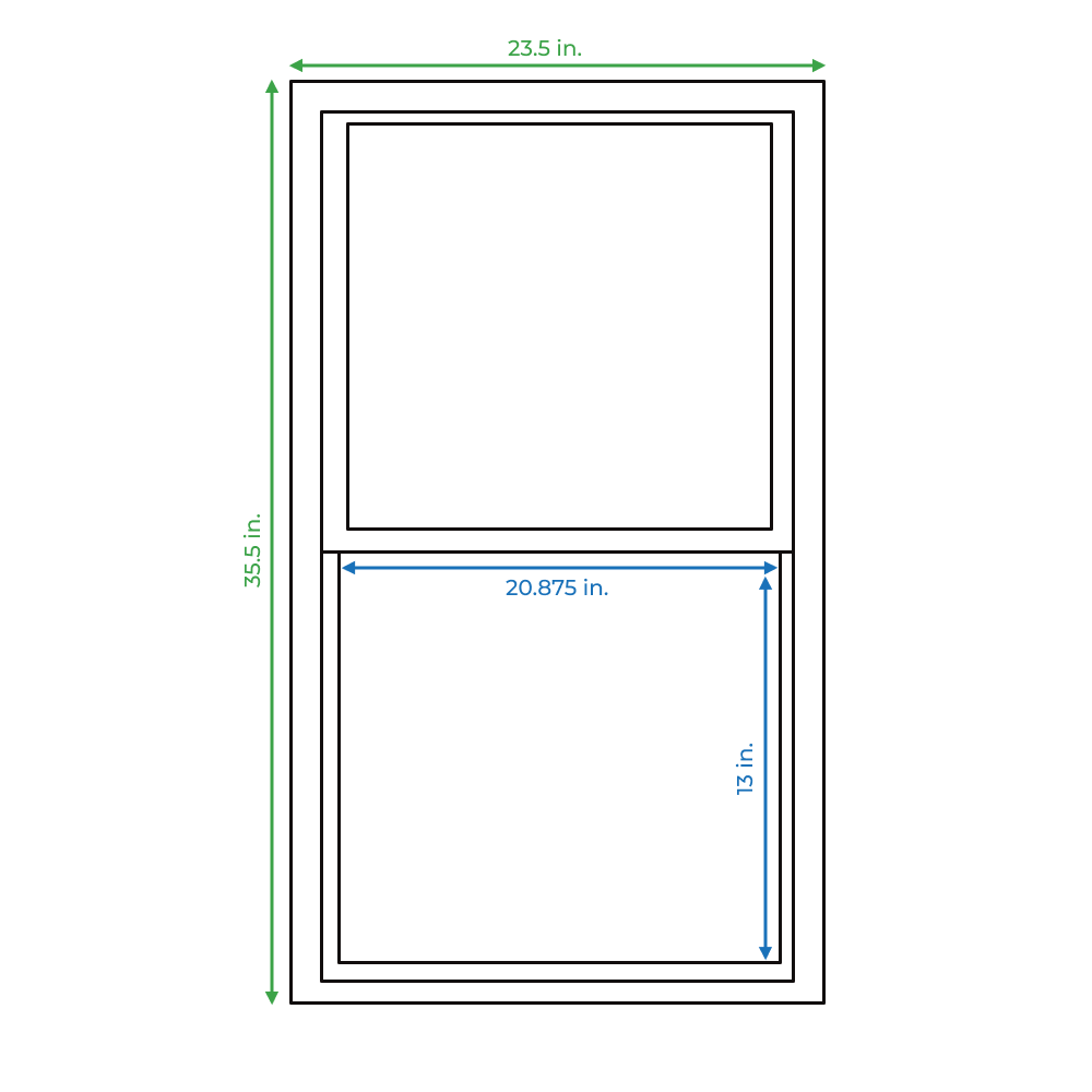 RELIABILT 719801225467105SH Single-Hung-Windows - View #6