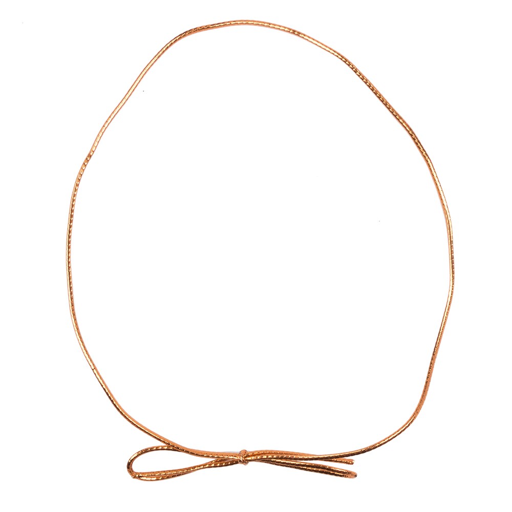 Jam Elastic String Ties, Black Matte, 5/Pack, Small, 10 inch Loop