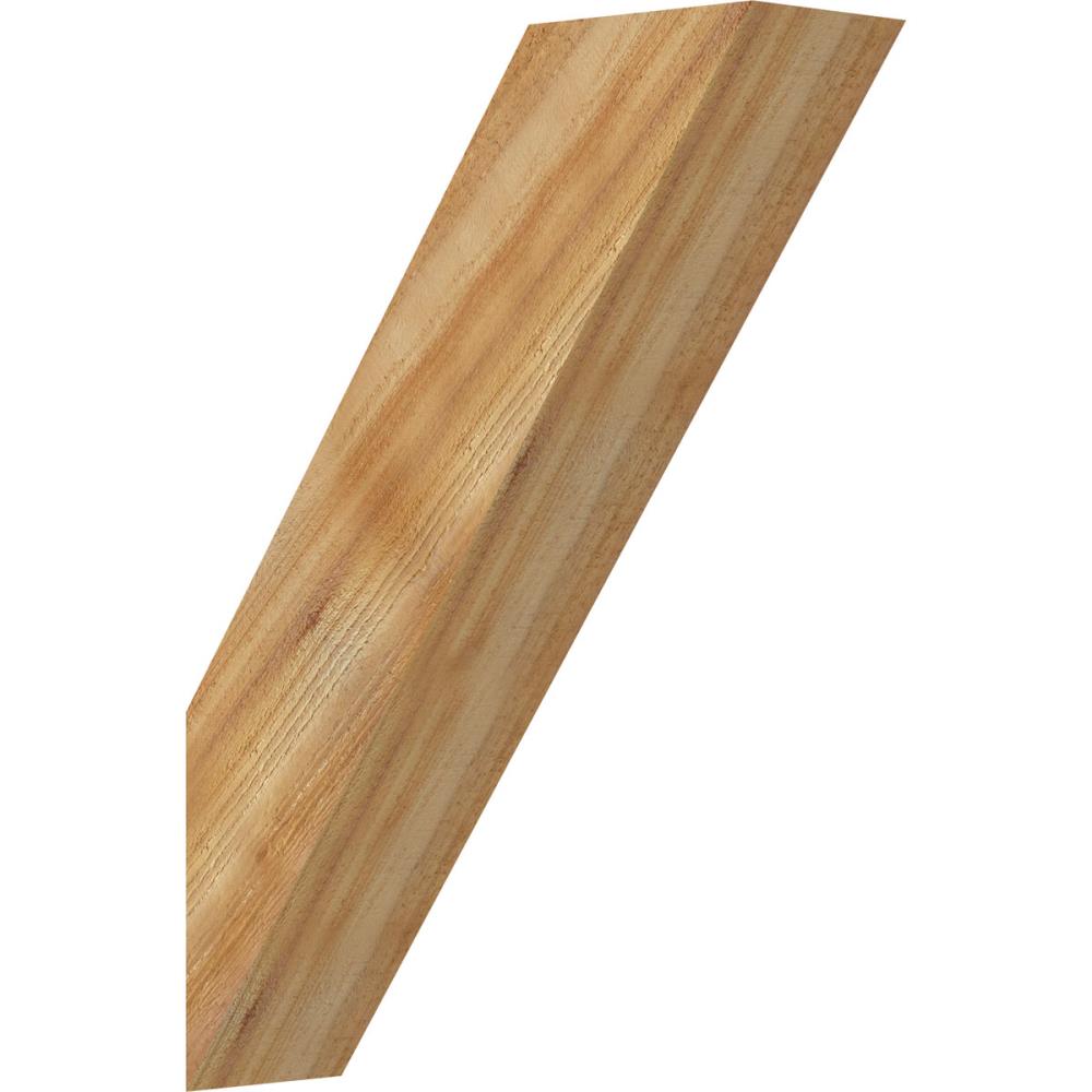 Ekena Millwork BRC06X20X28TRA00RWR 6-in x 20-in x 28-in Western Red Cedar Unfinished Wood Traditional rough sawn