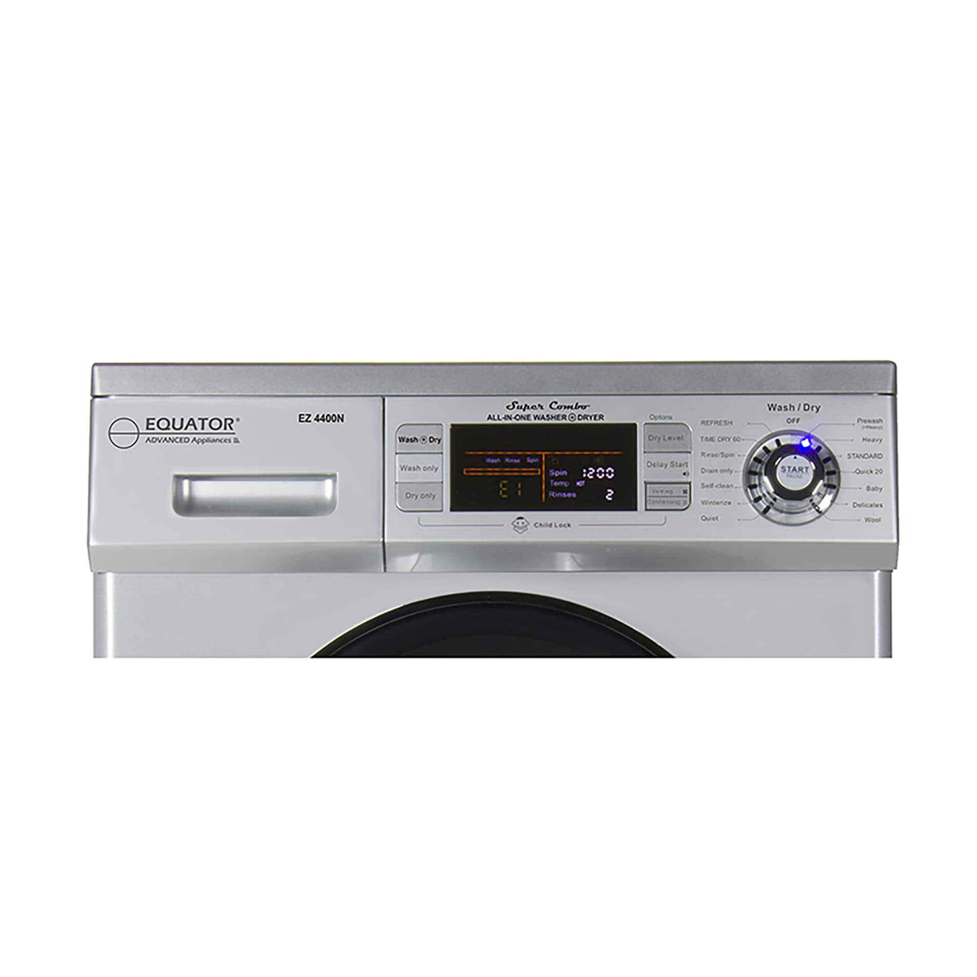 Equator Advanced Appliances EZ 4400N S + 2 HE Combination-Washers-Dryers - View #7