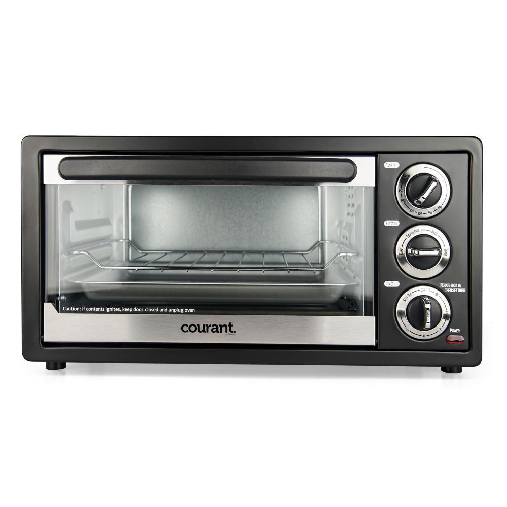 BLACK+DECKER 1500 W 6-Slice Stainless Steel Toaster Oven with Broiler  CTO6335S - The Home Depot
