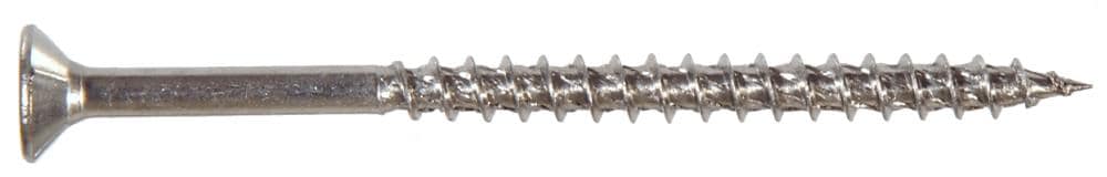 Hillman 35312 #8 x 1-3/4-in Stainless steel Interior/Exterior Wood screws ( 40 -Per Box )
