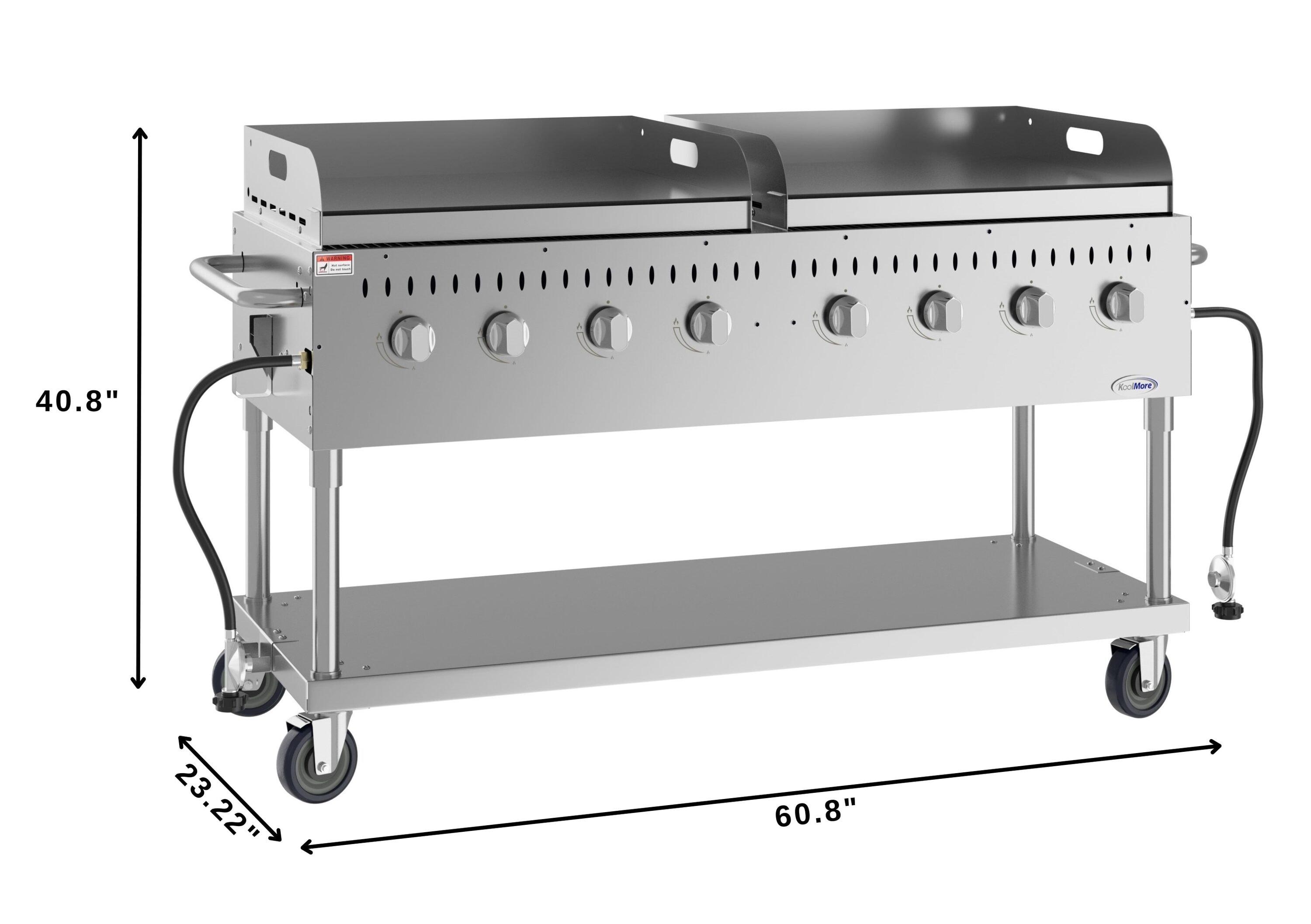 KoolMore LOW-CGKIT6-G30G30 Gas-Grill - View #8