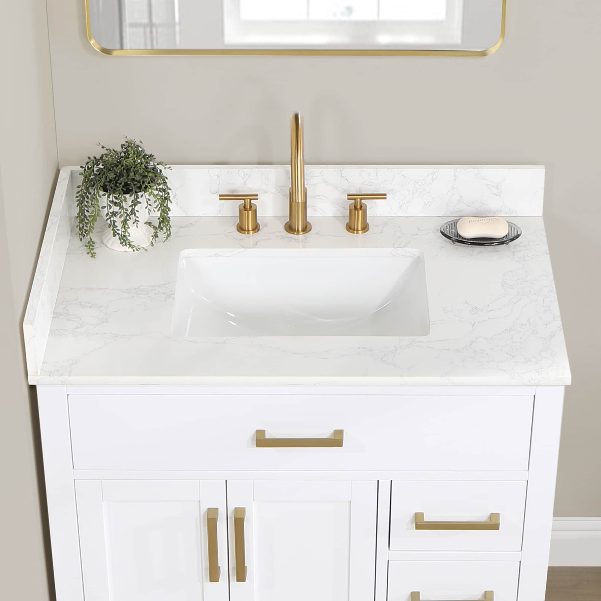Altair 557036-WH-GW-NM Bath-Vanity-Combo - View #6