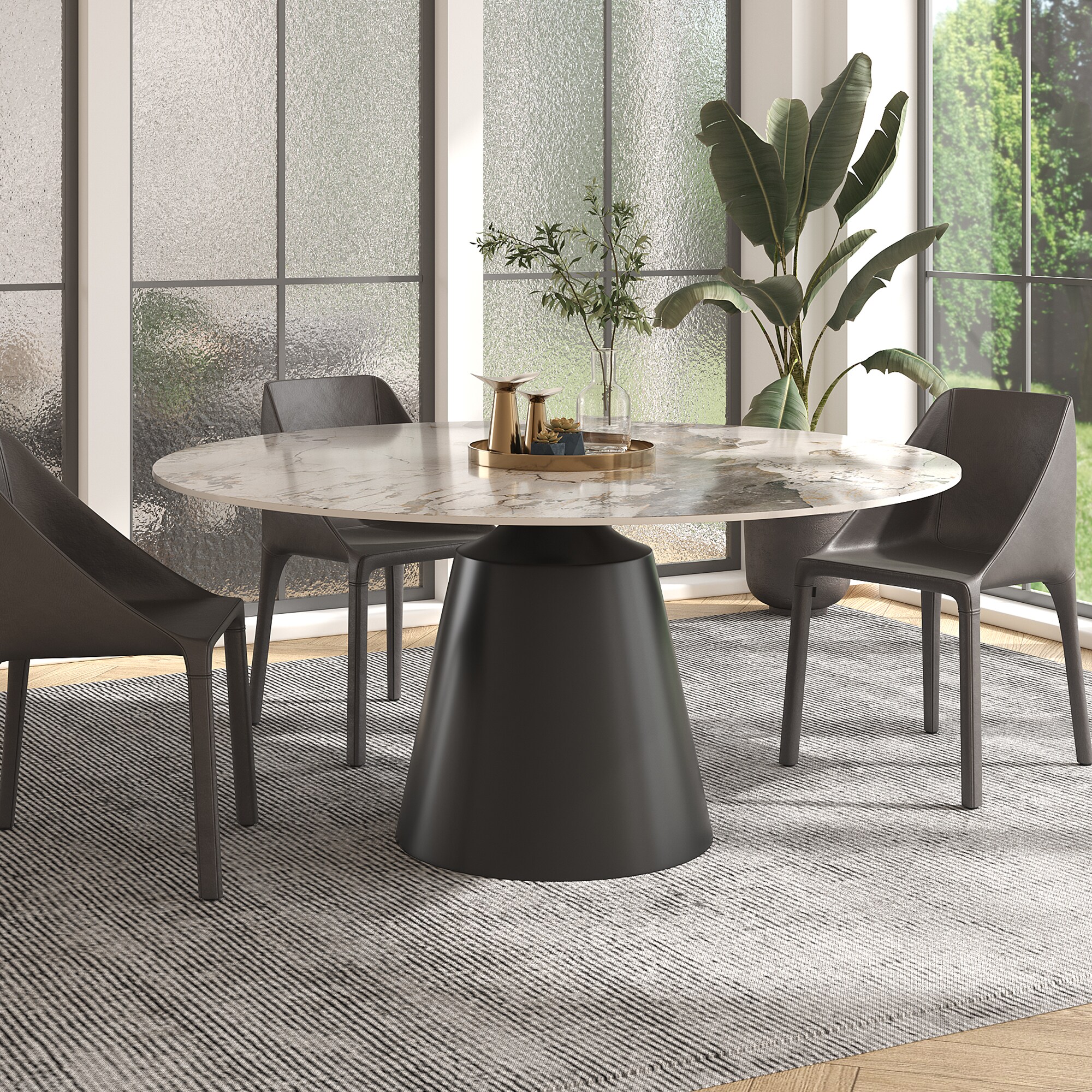 ZP7-W84-135PDL Dining-Tables - View #4