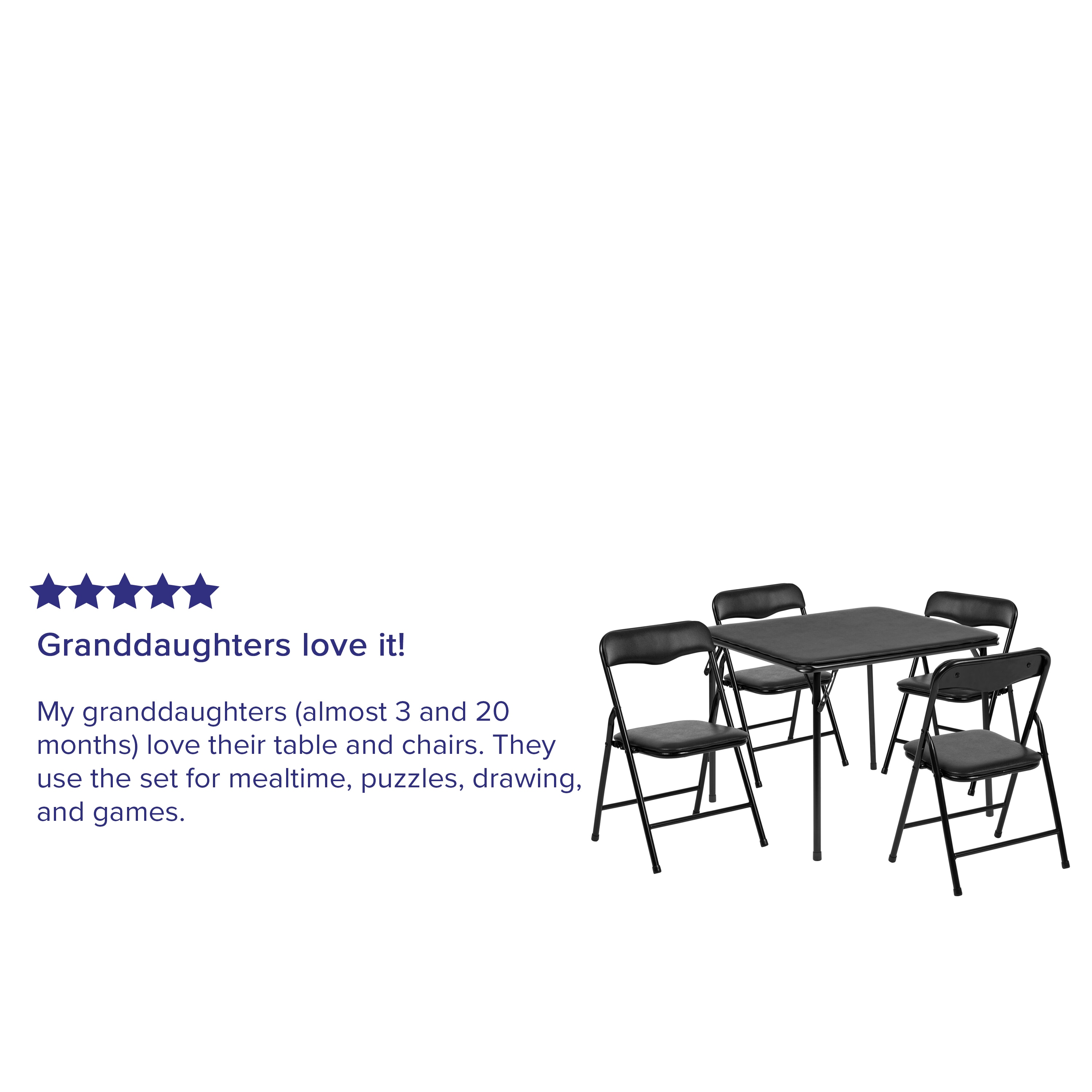 Flash Furniture 889142582243 Folding-Furniture-Sets - View #4