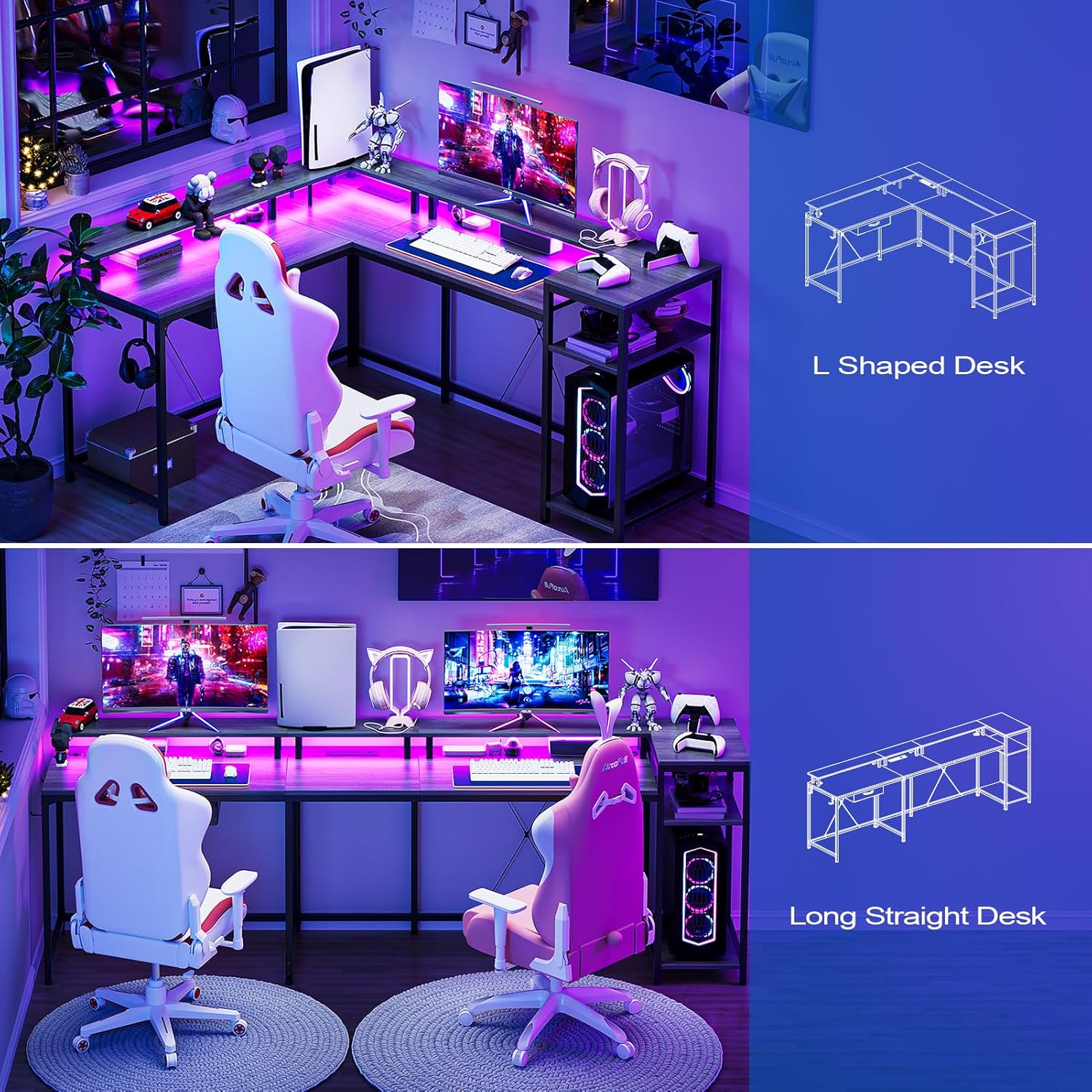 WhizMax LDYLSPHO-0Z5G7547 desks - View #2