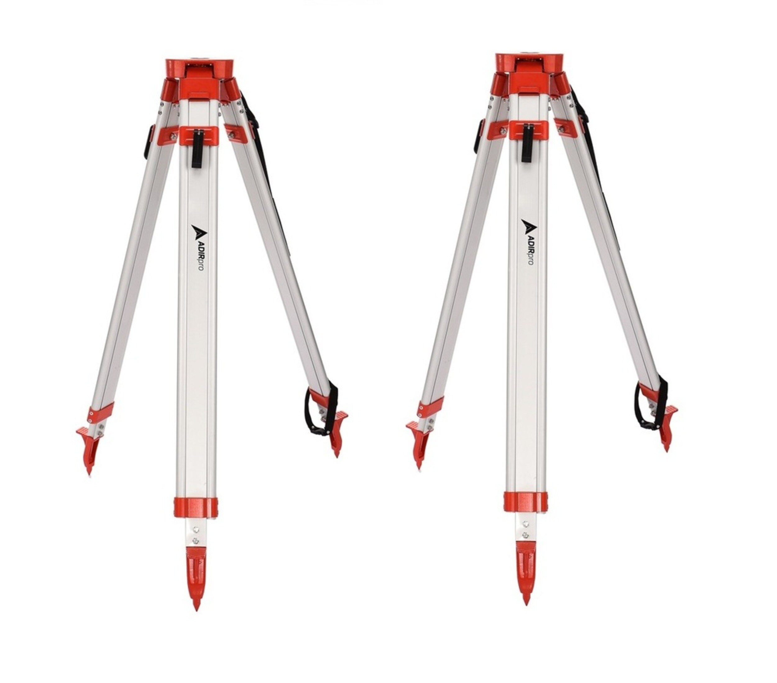 AdirPro Heavy Duty Flat Head Aluminum Orange Tripod with Quick Clamp 2 Pack  in the Laser Level Accessories department at 