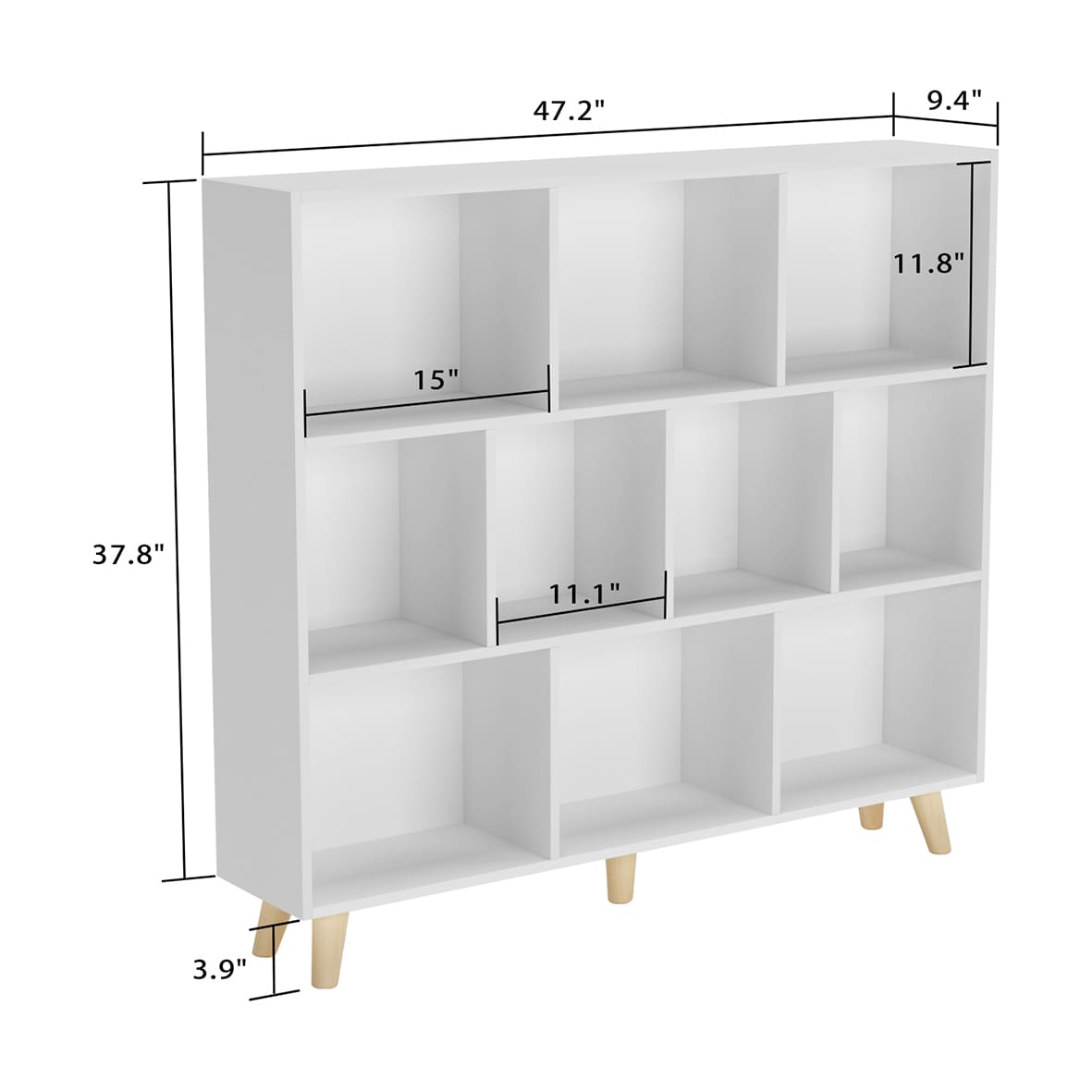 FUFU&GAGA LJY-JX010001-120 bookcases - View #5