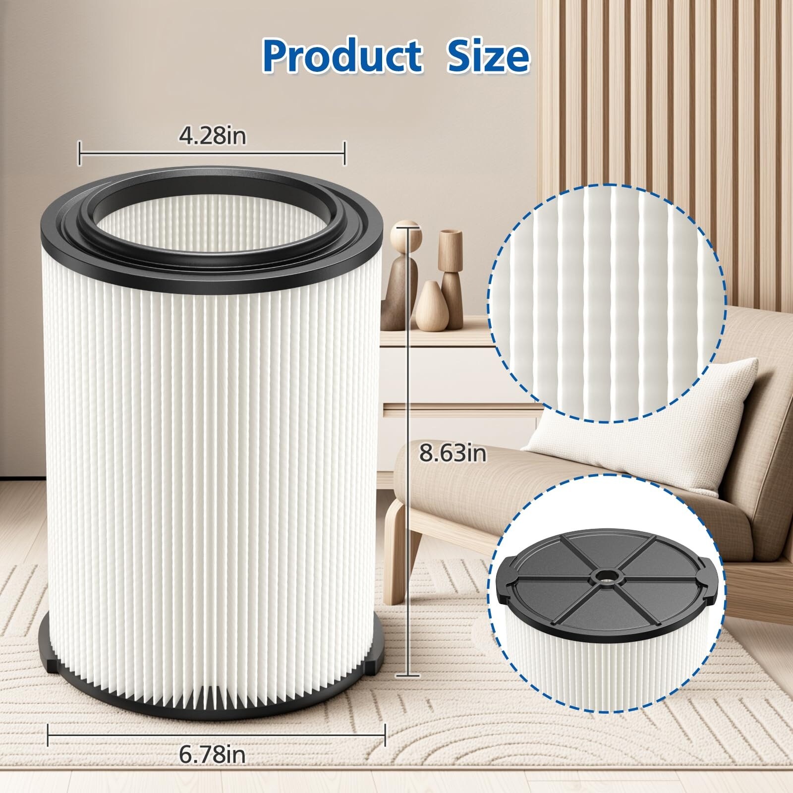 Anqtovp LAN1415F23 Vacuum-Filters - View #2