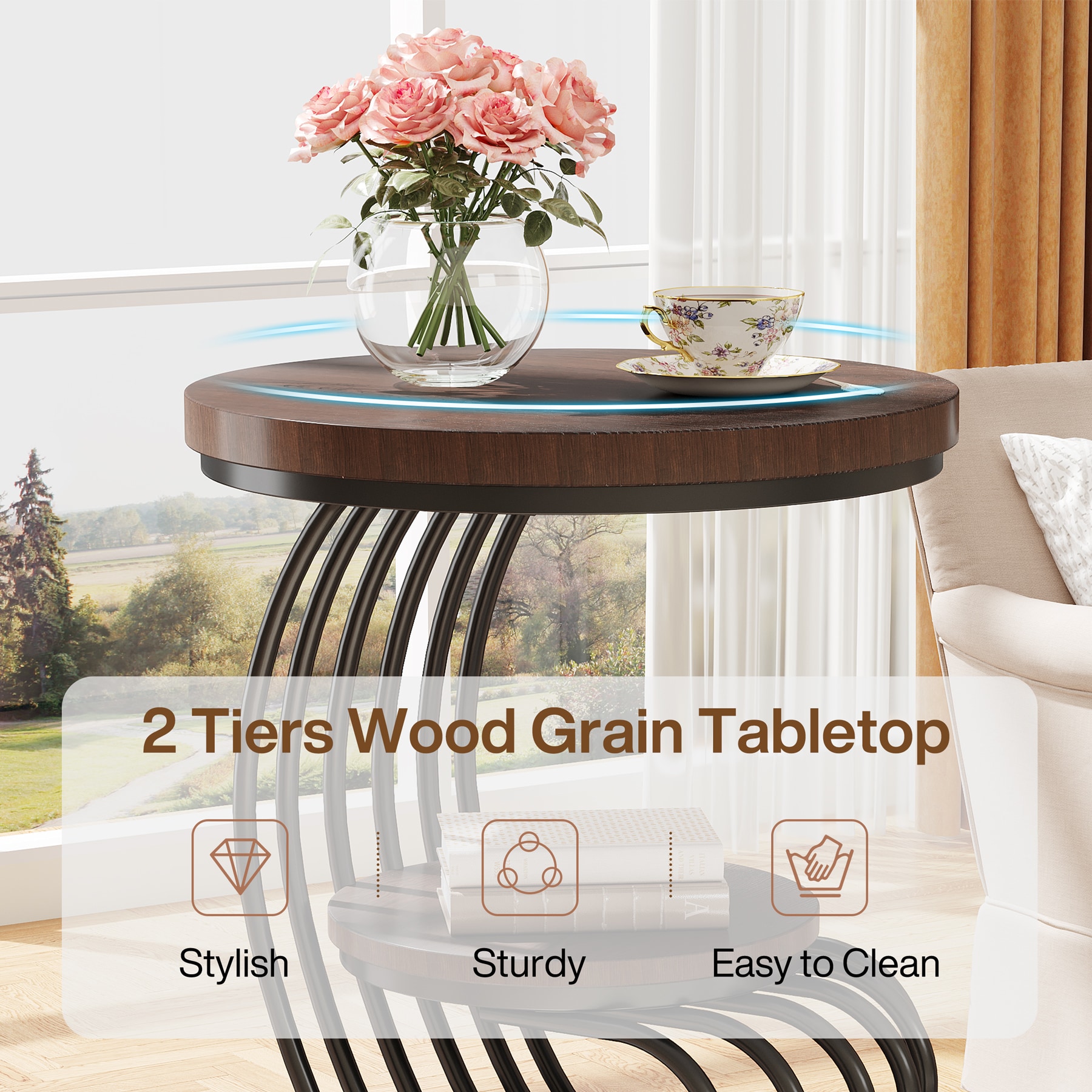 Tribesigns LWFD-NY146 End-Tables - View #6