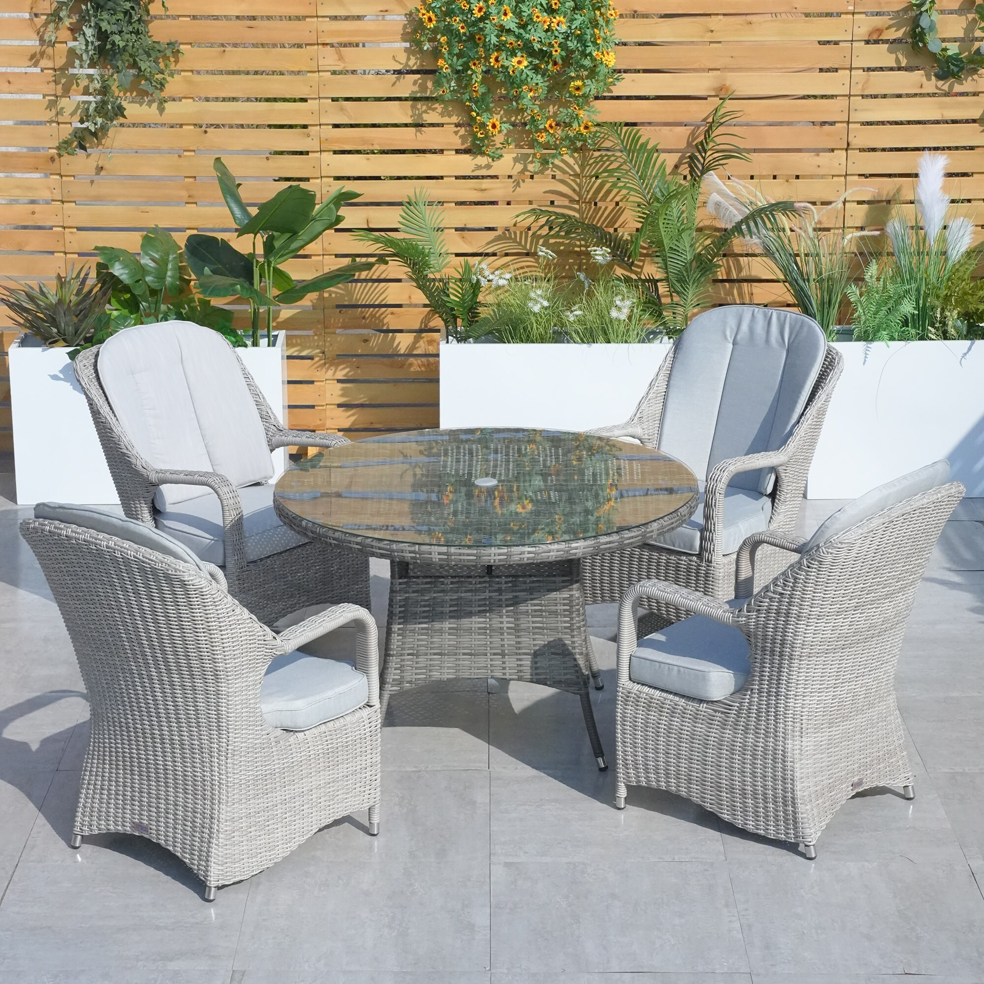 Direct Wicker DWD-1709009HL Patio-Dining-Sets - View #6