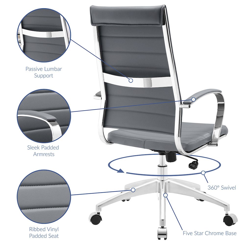 Modway EEI-272-GRY Office-Chairs - View #2