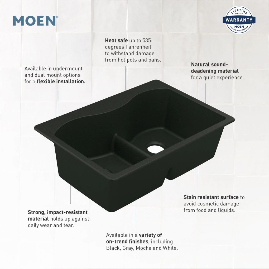Moen GGB4012B Kitchen-Sinks - View #6