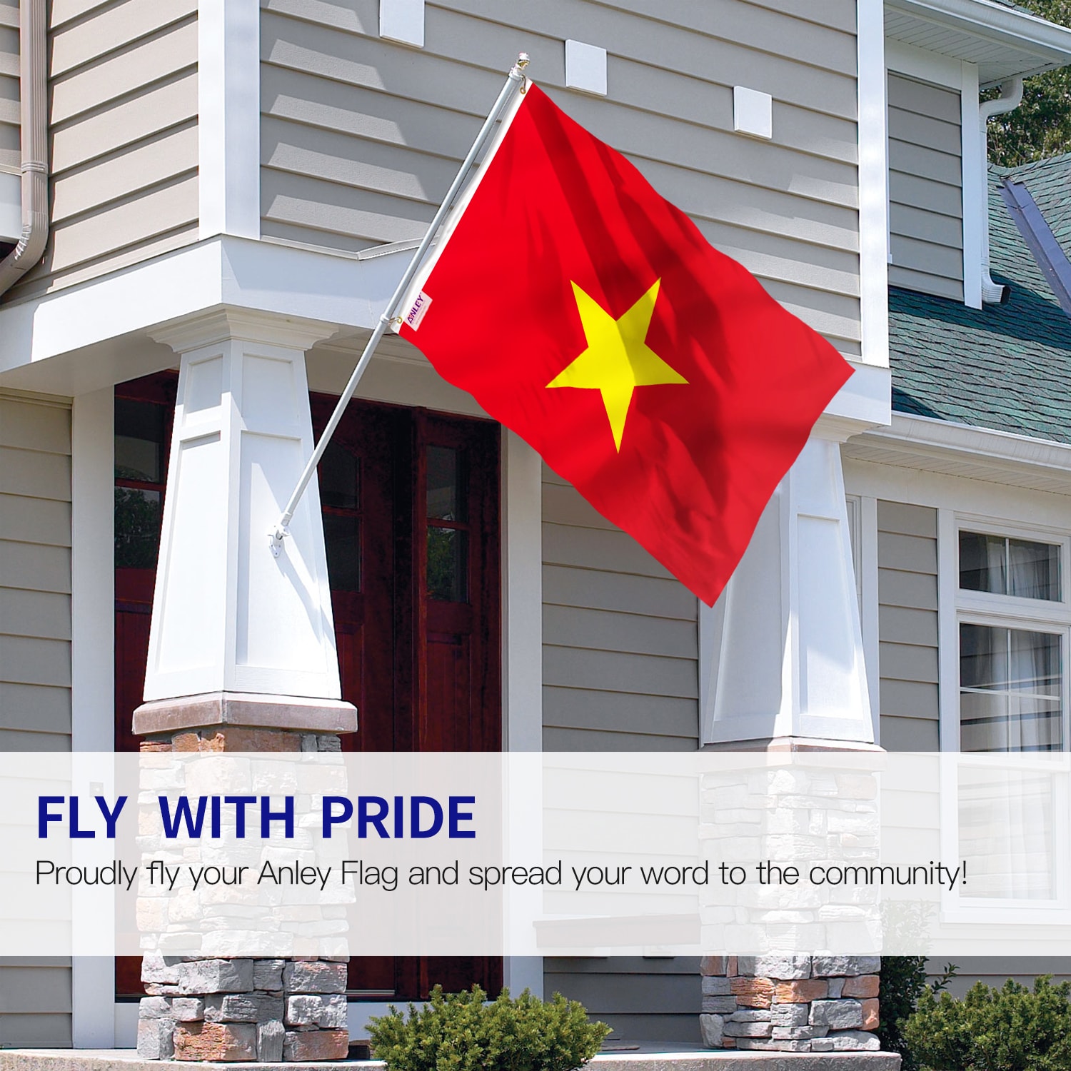 Anley A.FLAG.SP.VIETNAM Decorative-Banner-Flags - View #2