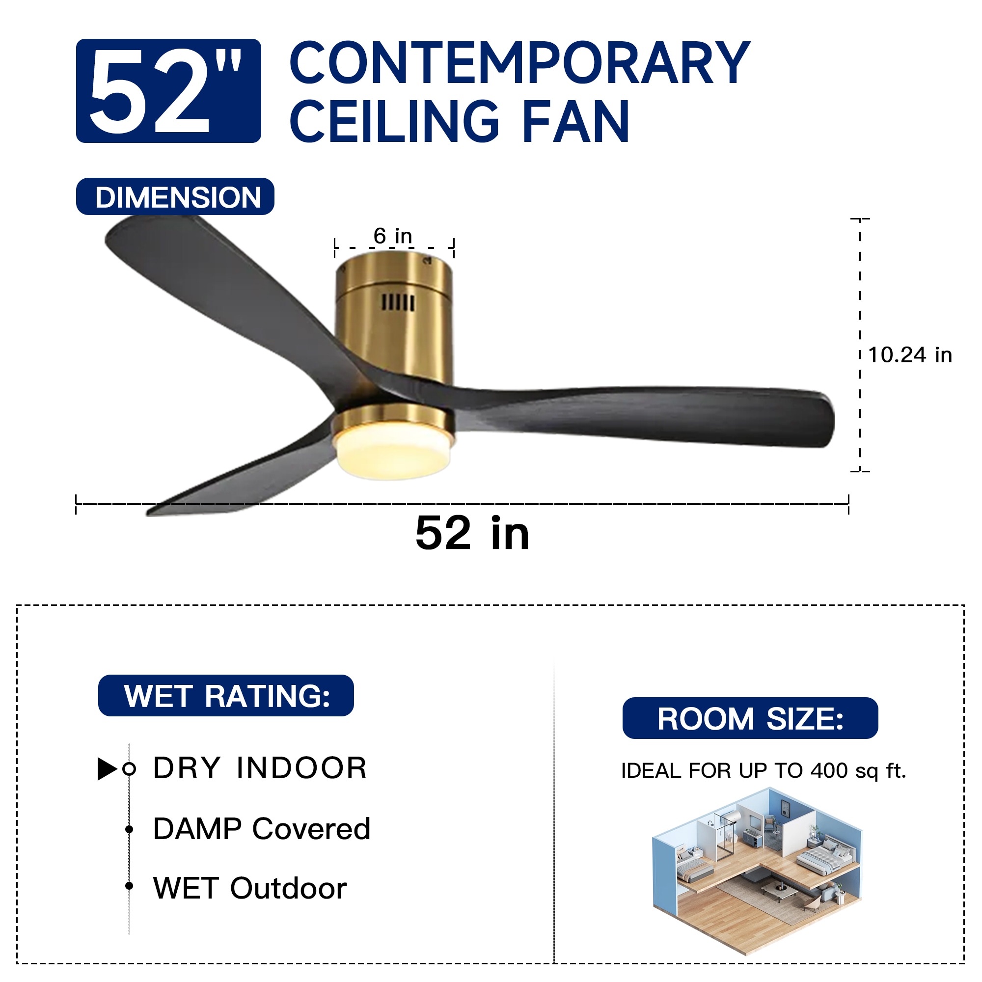  52LSP212628GD Ceiling-Fans - View #5