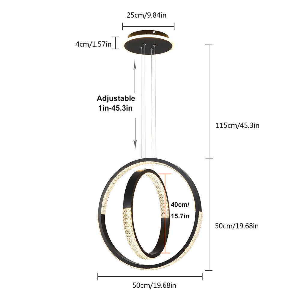 Oukaning ZX-HCX5061-012US Pendant-Lights - View #4