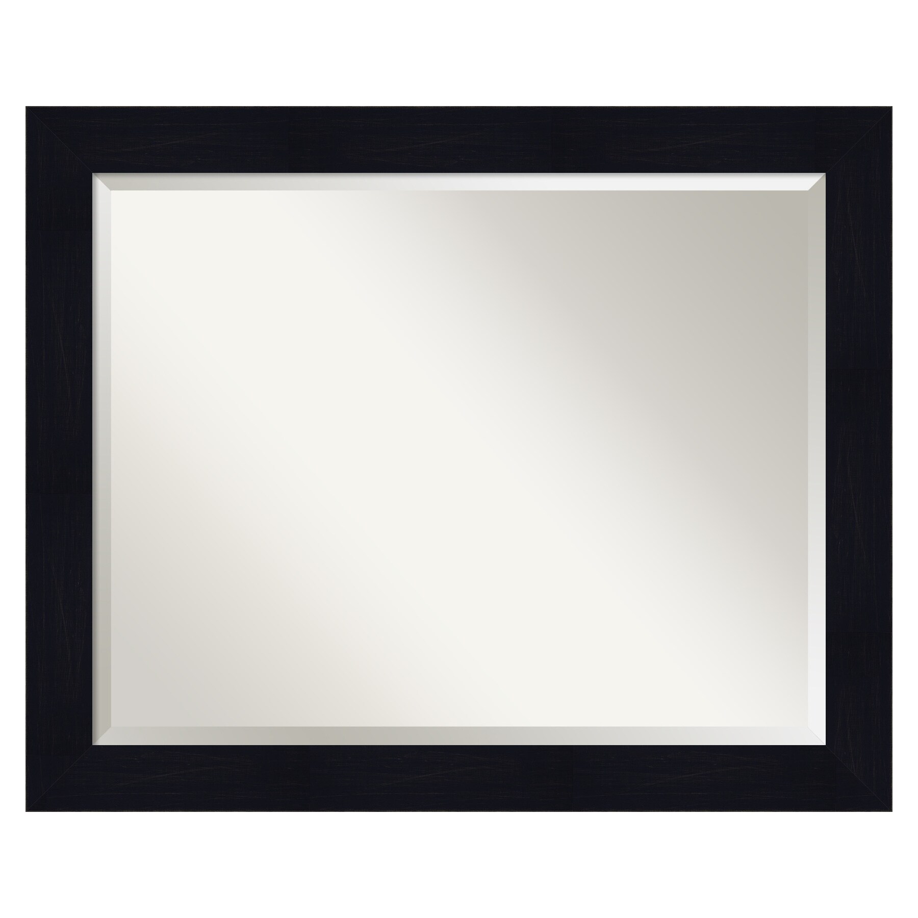 Amanti Art DSW4093592 Shiplap Navy 32.25-in W x 26.25-in H Rectangle Rustic Blue Framed Wall Mirror