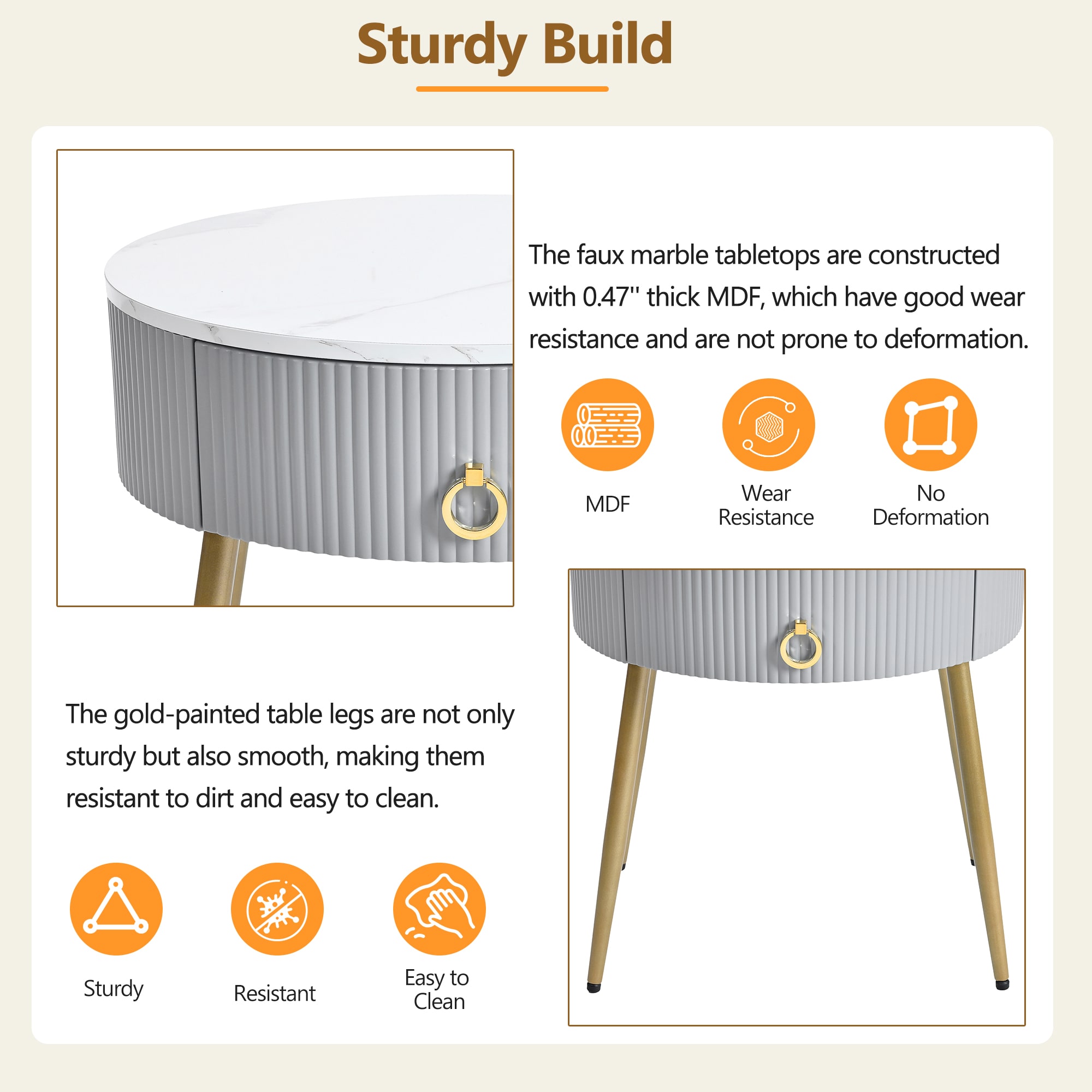 ModernLuxe N721P173248E Coffee-Tables - View #5