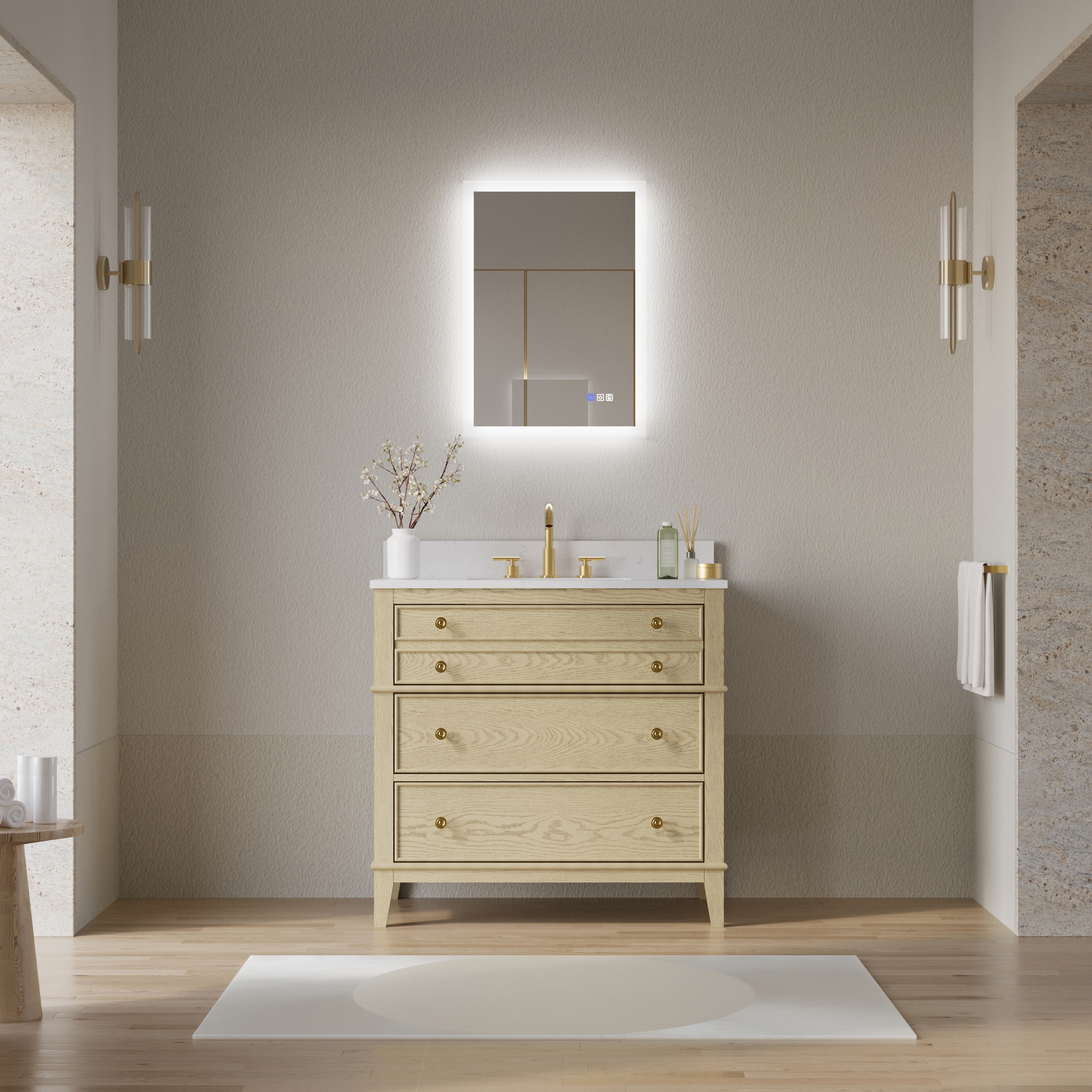 WELLFOR W7MRL2028 Framed-Bath-Mirrors - View #5