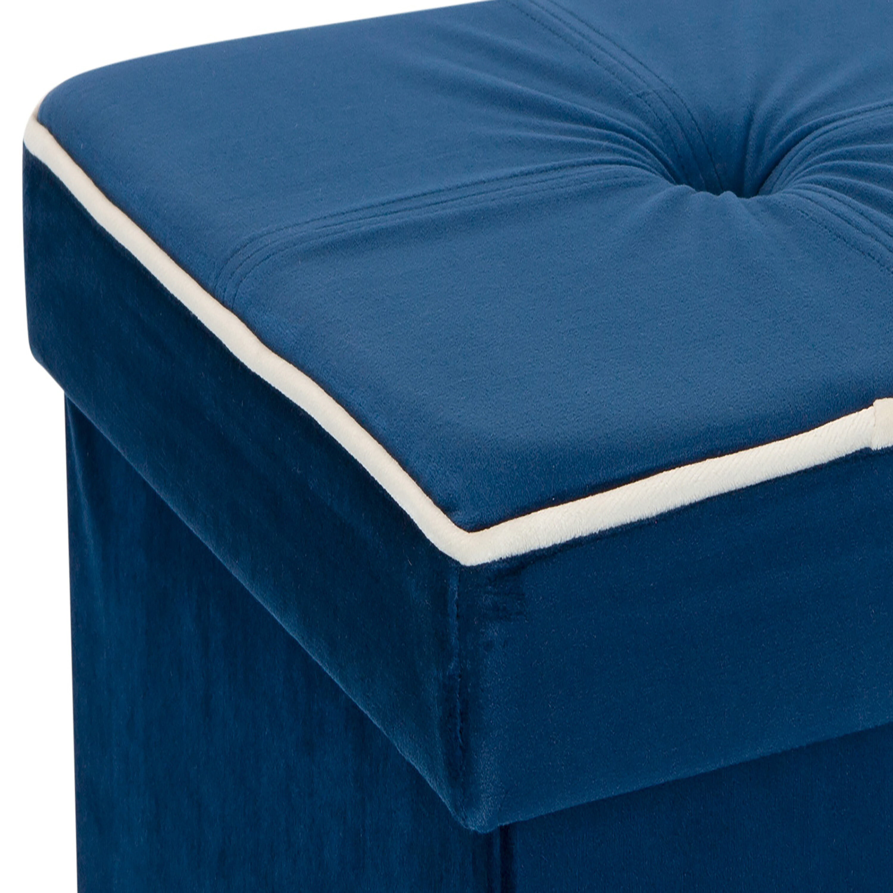Simplify F-0629-NAVY Indoor-Ottomans - View #7