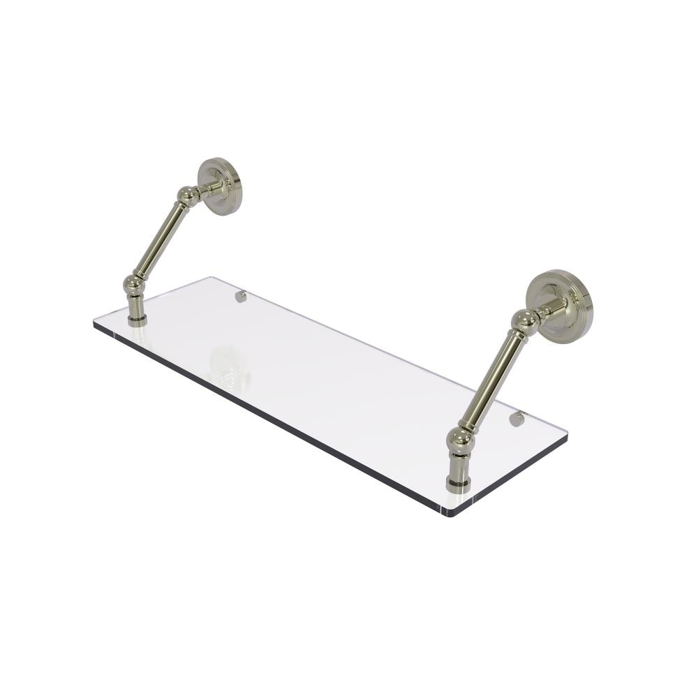 Allied Brass PR-1-24-PNI Prestige Regal Polished Nickel Wall mount Bathroom Shelf ( 24-in x 8-in x 8-in )