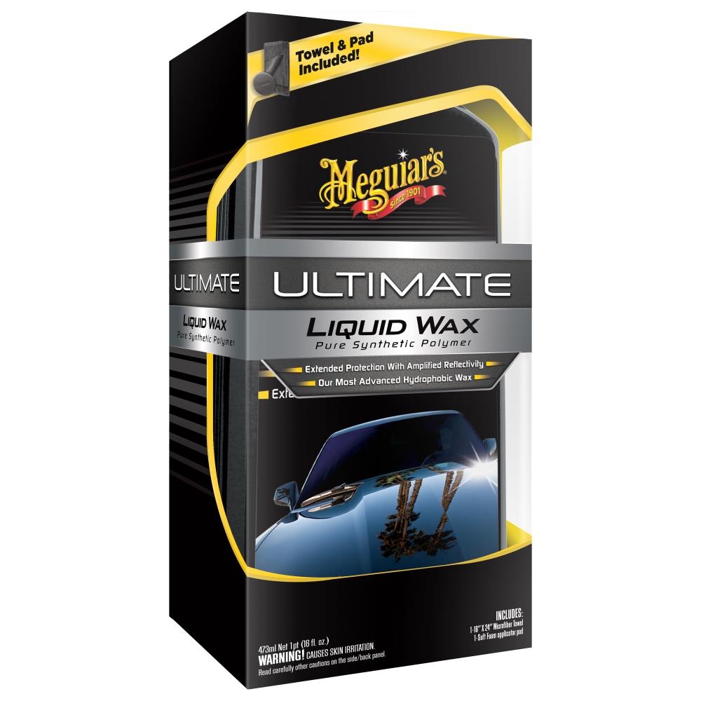 Meguiar's Ultimate Liquid Wax, G18216 16-fl oz Car Exterior Wax in
