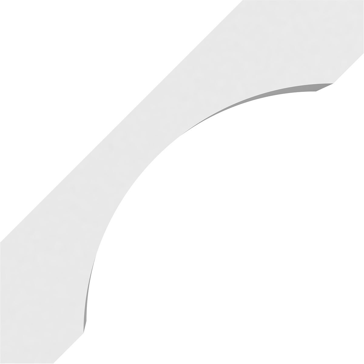 Ekena Millwork BRCP05X12X12LGY braces - View #3