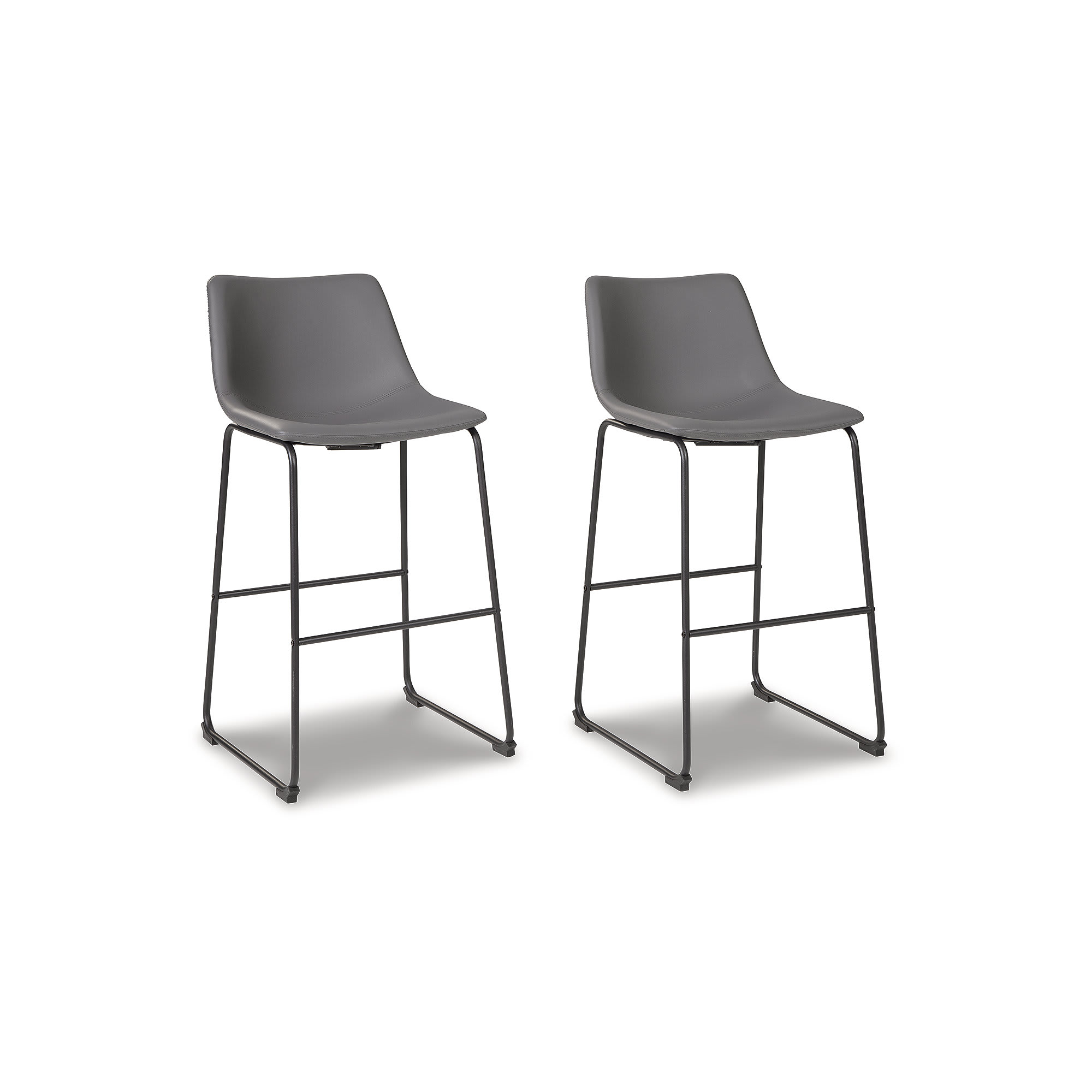 Signature Design by Ashley 038-273D Centiar Brown Pub Height Bar Stool Set of 2