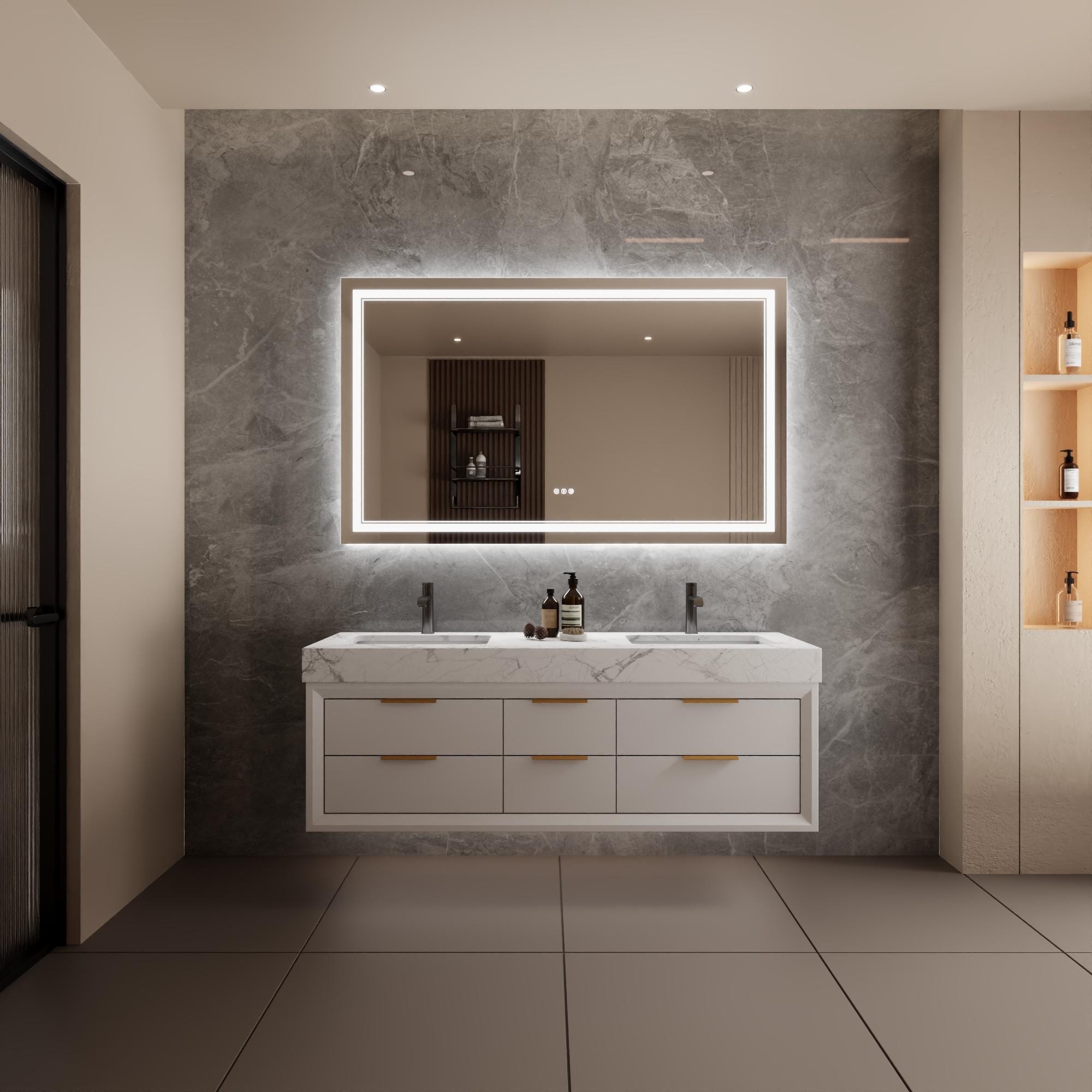 Bayfeve BFXB-14S3660-MIR Framed-Bath-Mirrors - View #4