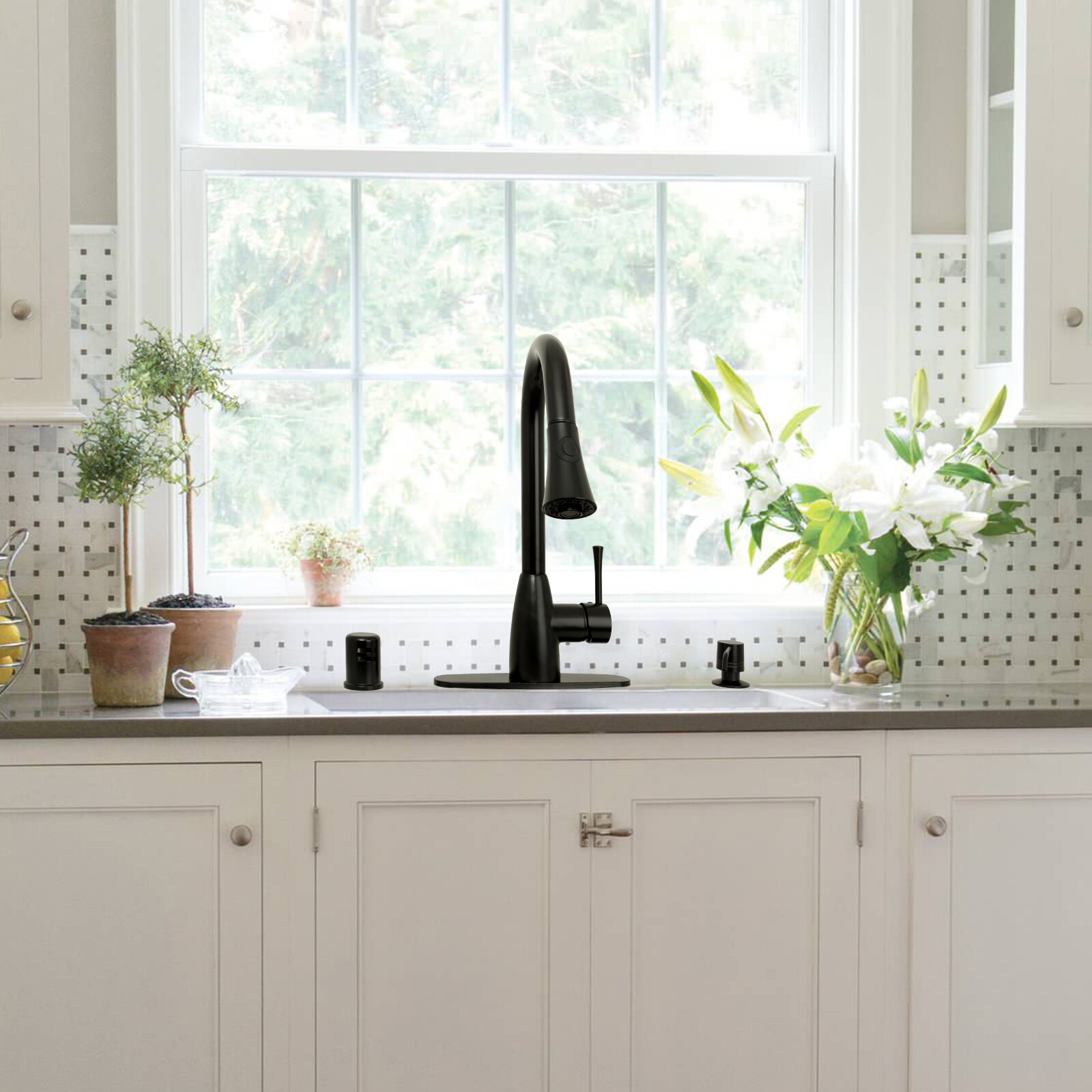 Akicon AK96455-MB Kitchen-Faucets - View #6