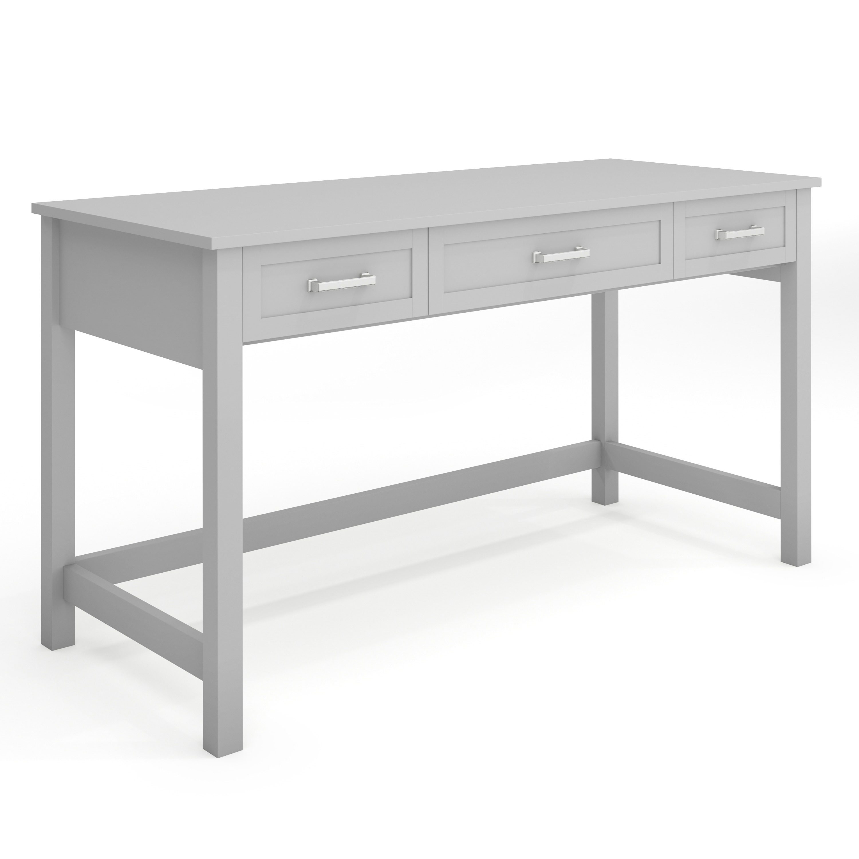 Martha Stewart 196861189302 Hutton 54-in Gray Modern/Contemporary Computer desk